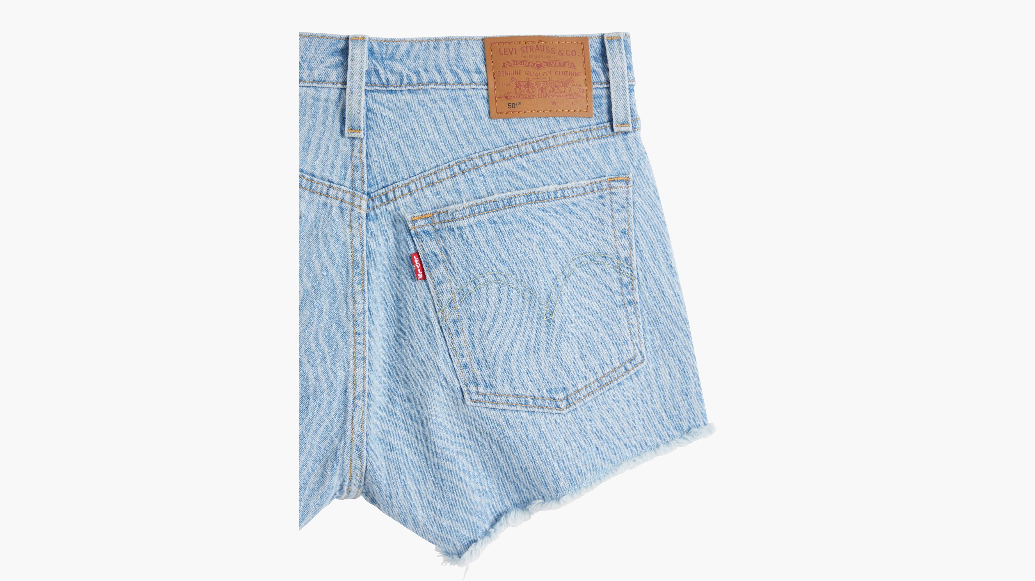 501 High Rise Shorts Blue Levi s XK