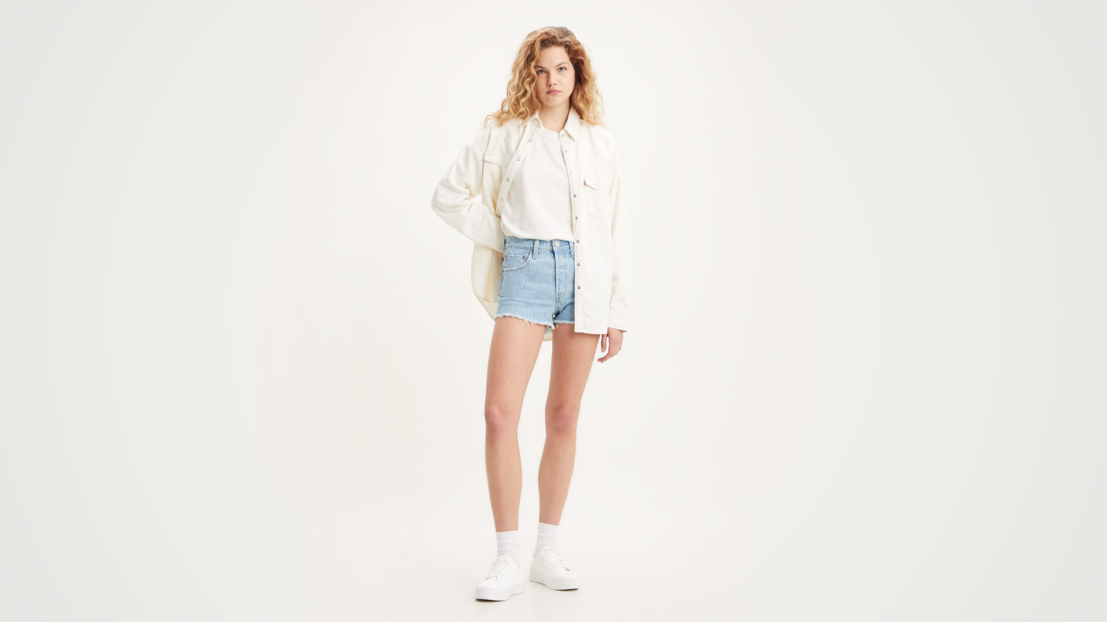 Pantalón corto de tiro alto 501® 5