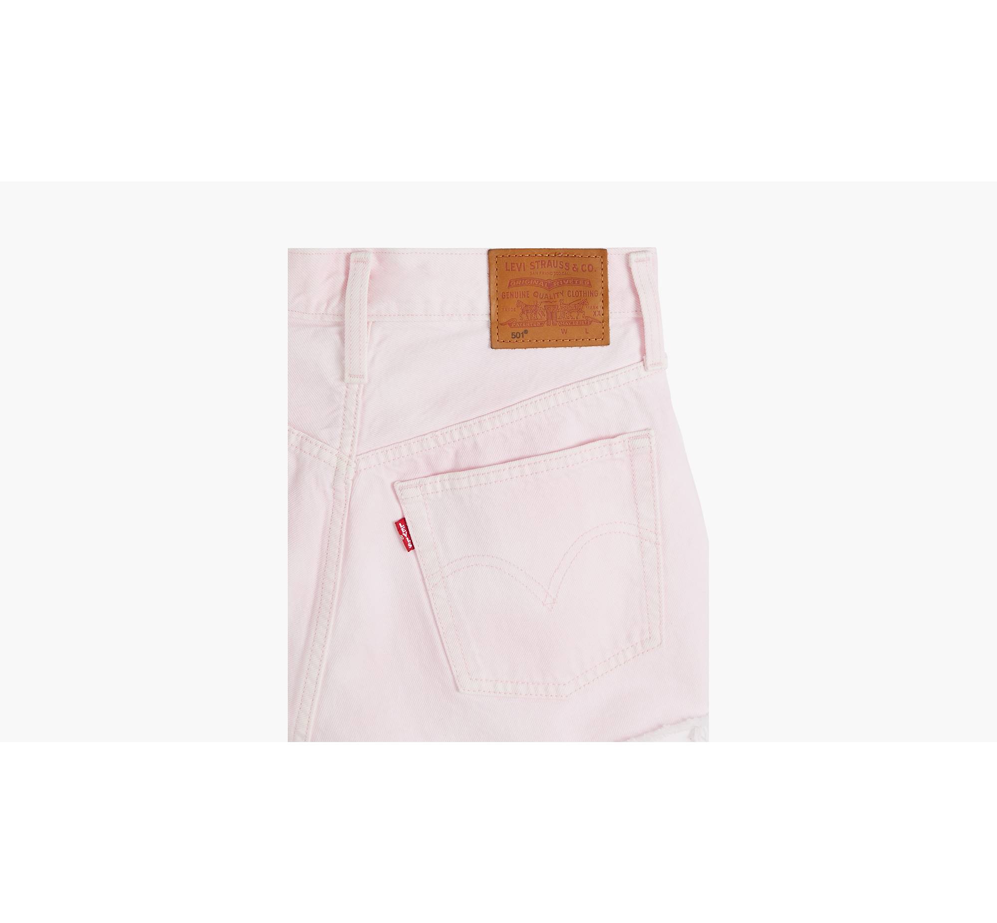 WASHED OUT PINK DENIM SHORTS | Raxtin Clothing co.