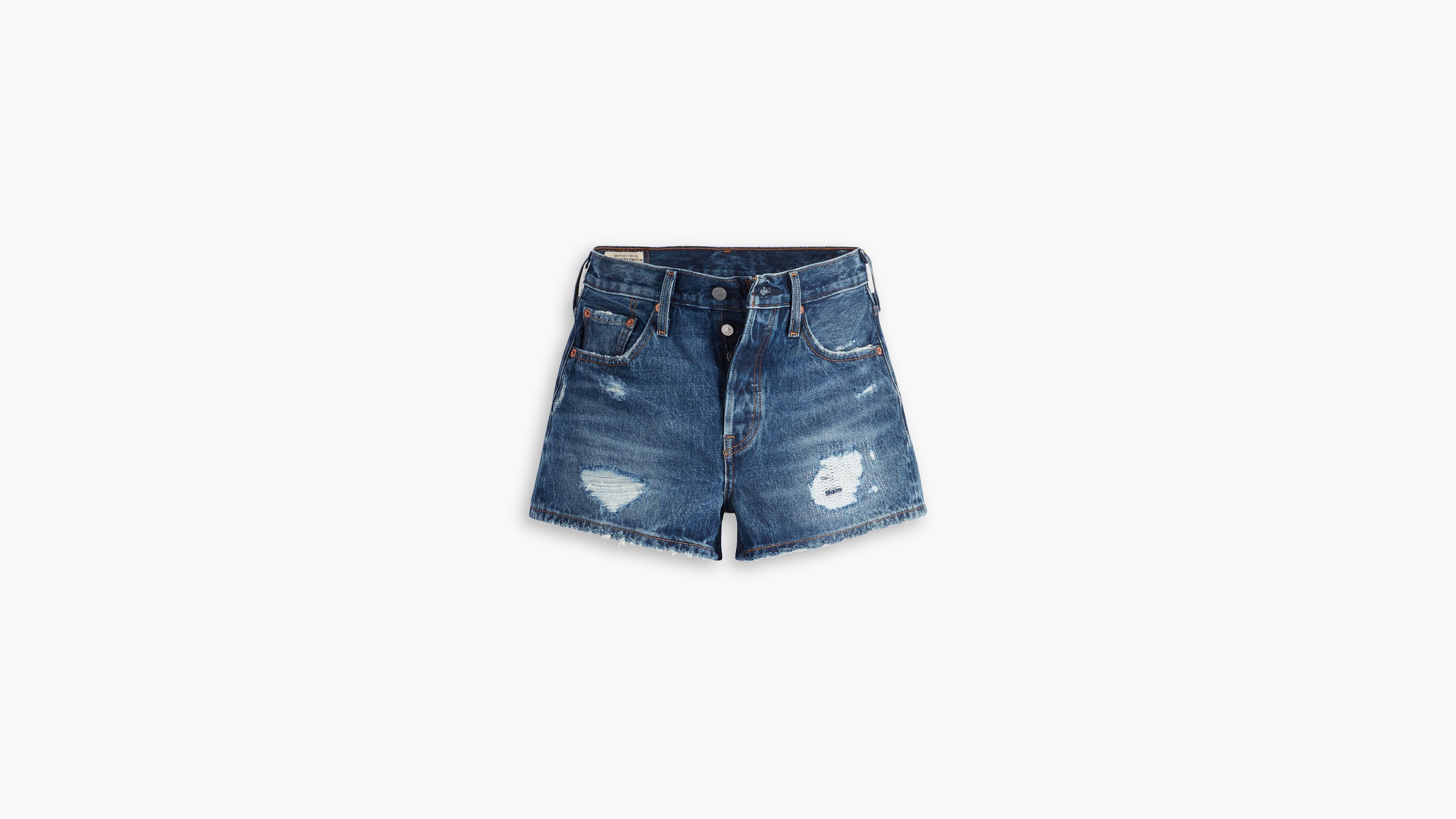 501® Original Fit High Rise Women's Shorts - Dark Wash