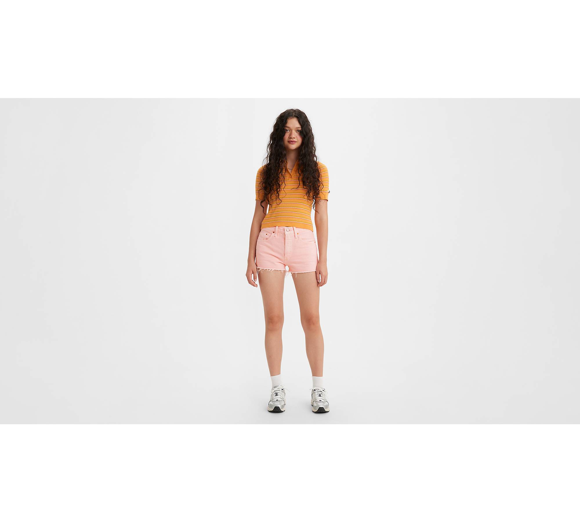 Level 7 Jeans Relaxed Fit Bleach Dye Denim Shorts on SALE