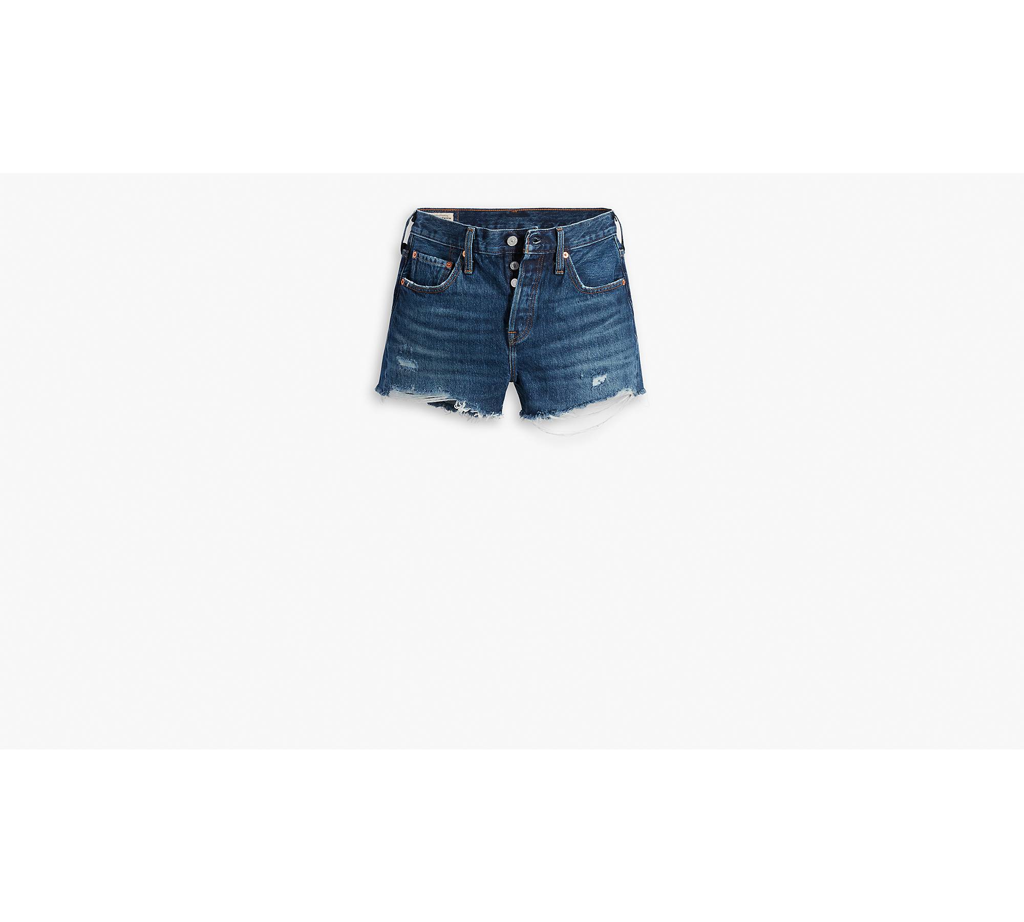 501® Original Fit High Rise Women's Shorts - Dark Wash | Levi's® US
