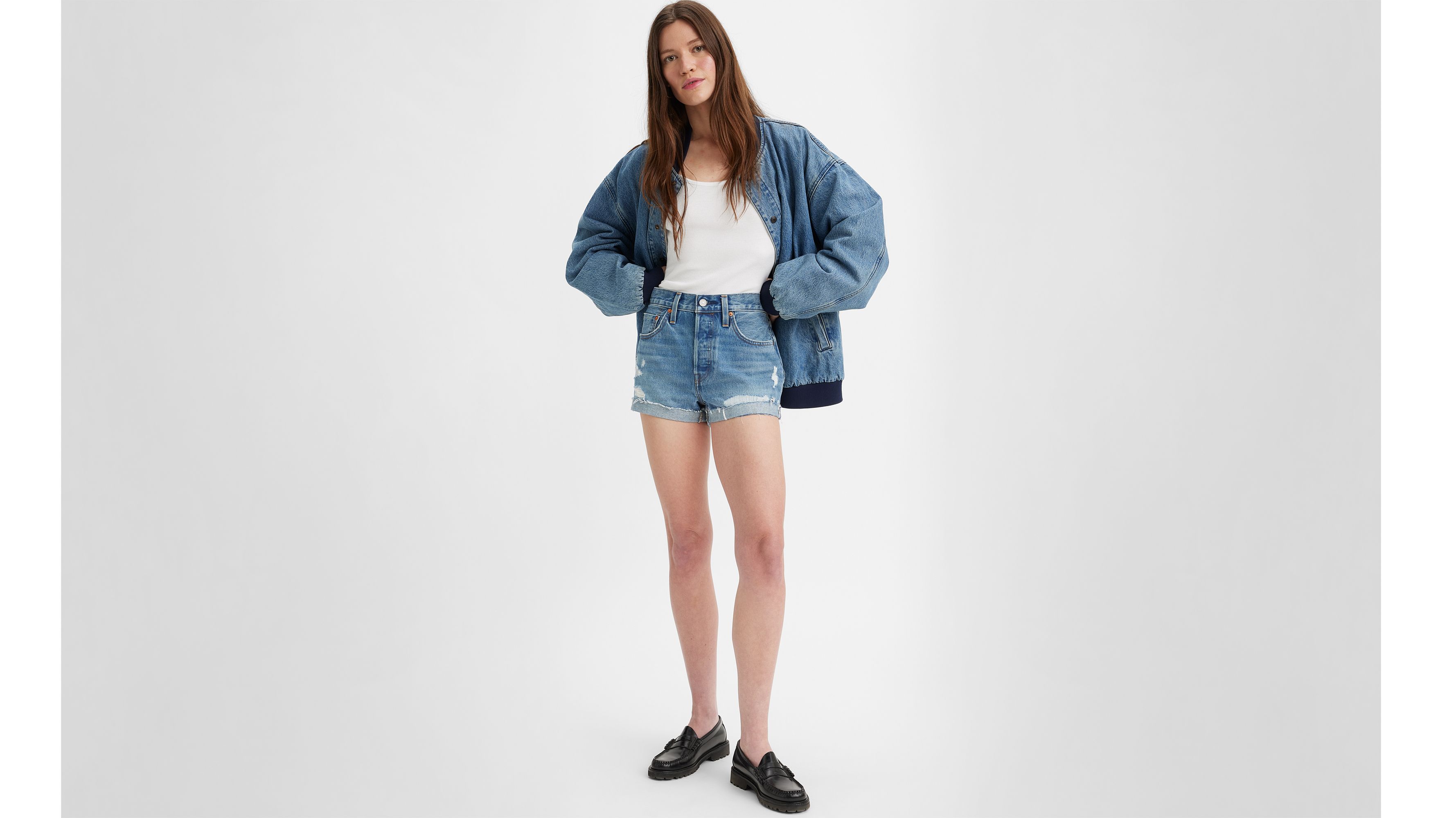 501® High Rise Selvedge Women's Shorts 1