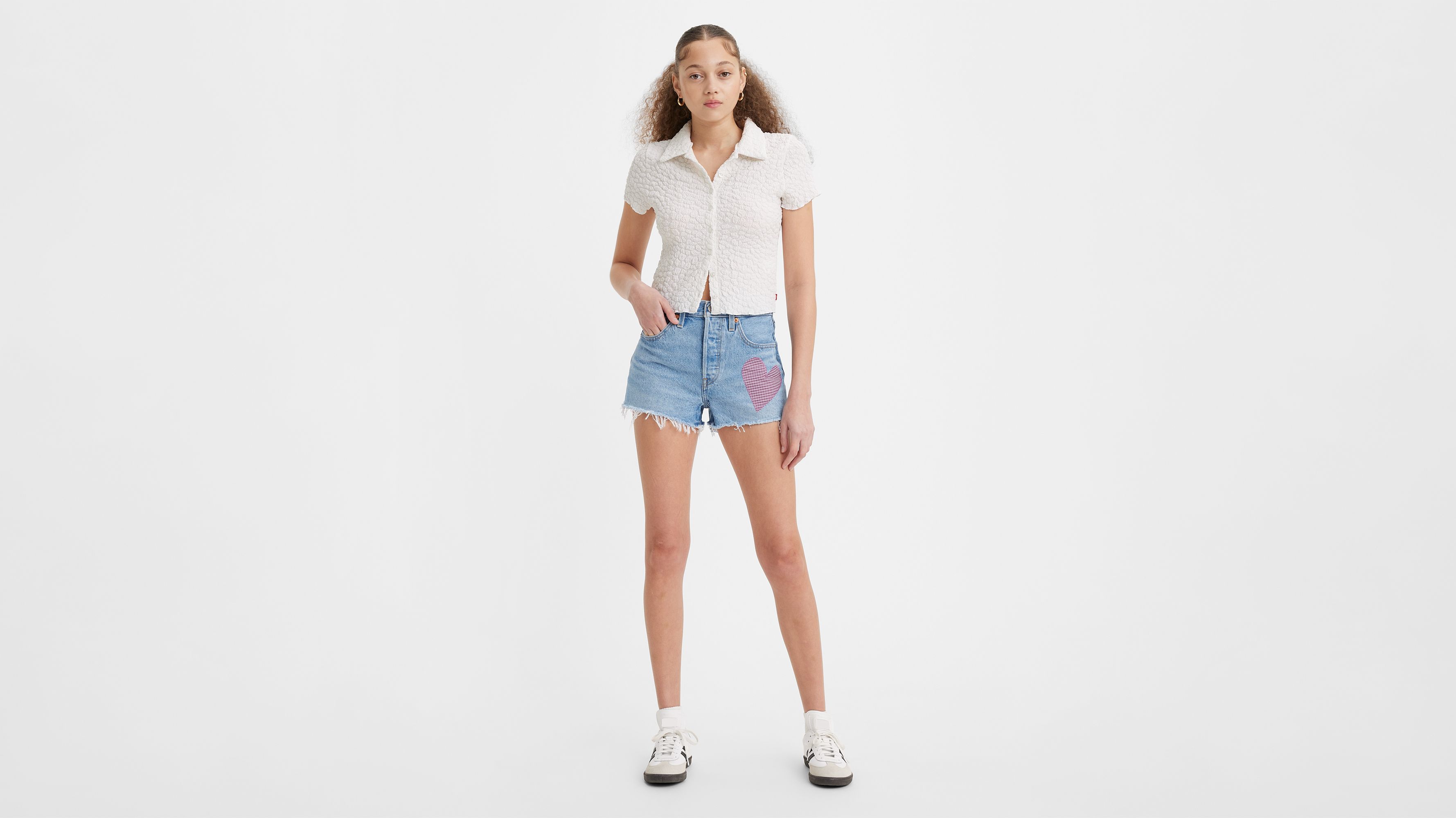 Levis 501 clearance shorts fault line