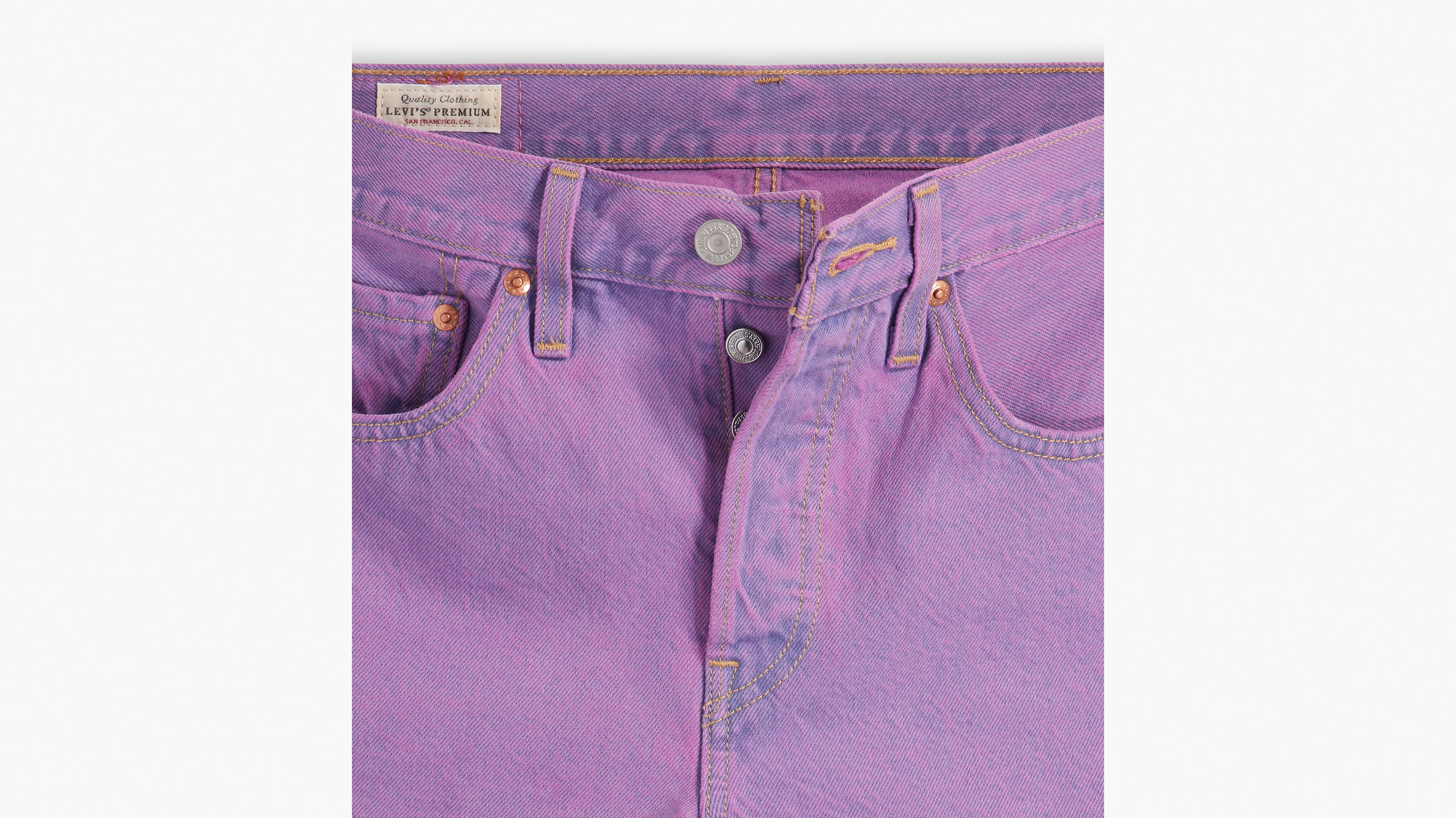 501® High Rise Women's Colored Denim Shorts Purple Levi's® US