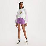 501® High Rise Women's Colored Denim Shorts 1