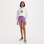 501® High Rise Women's Colored Denim Shorts 2