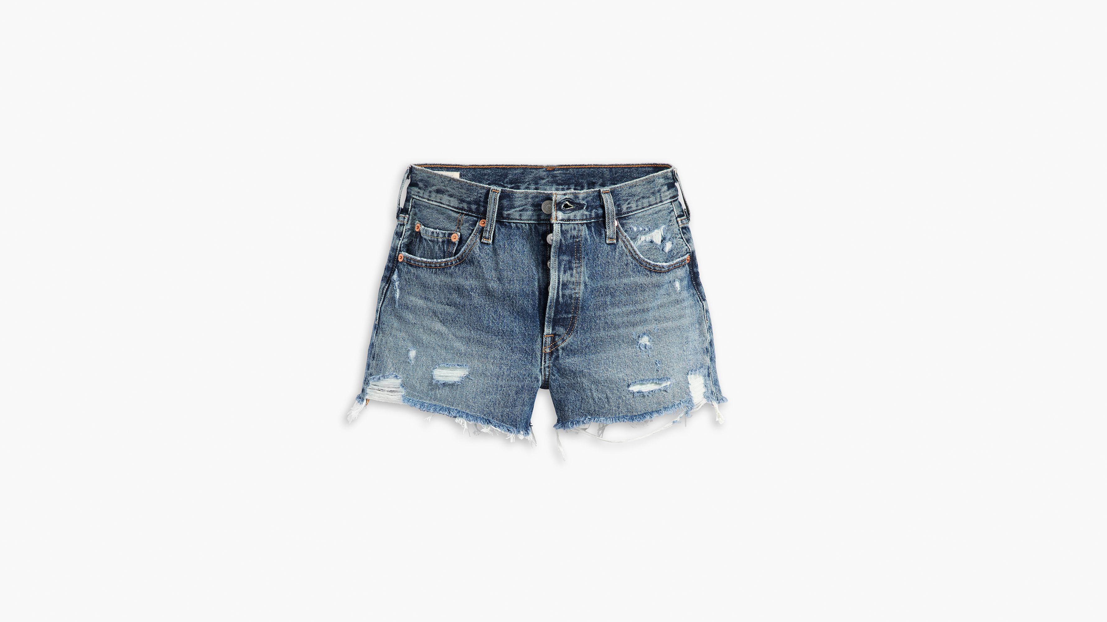 501® Original Fit High Rise Women's Shorts - Dark Wash