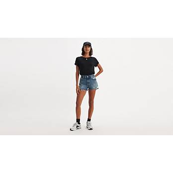 Short jean 501® Original taille haute 5