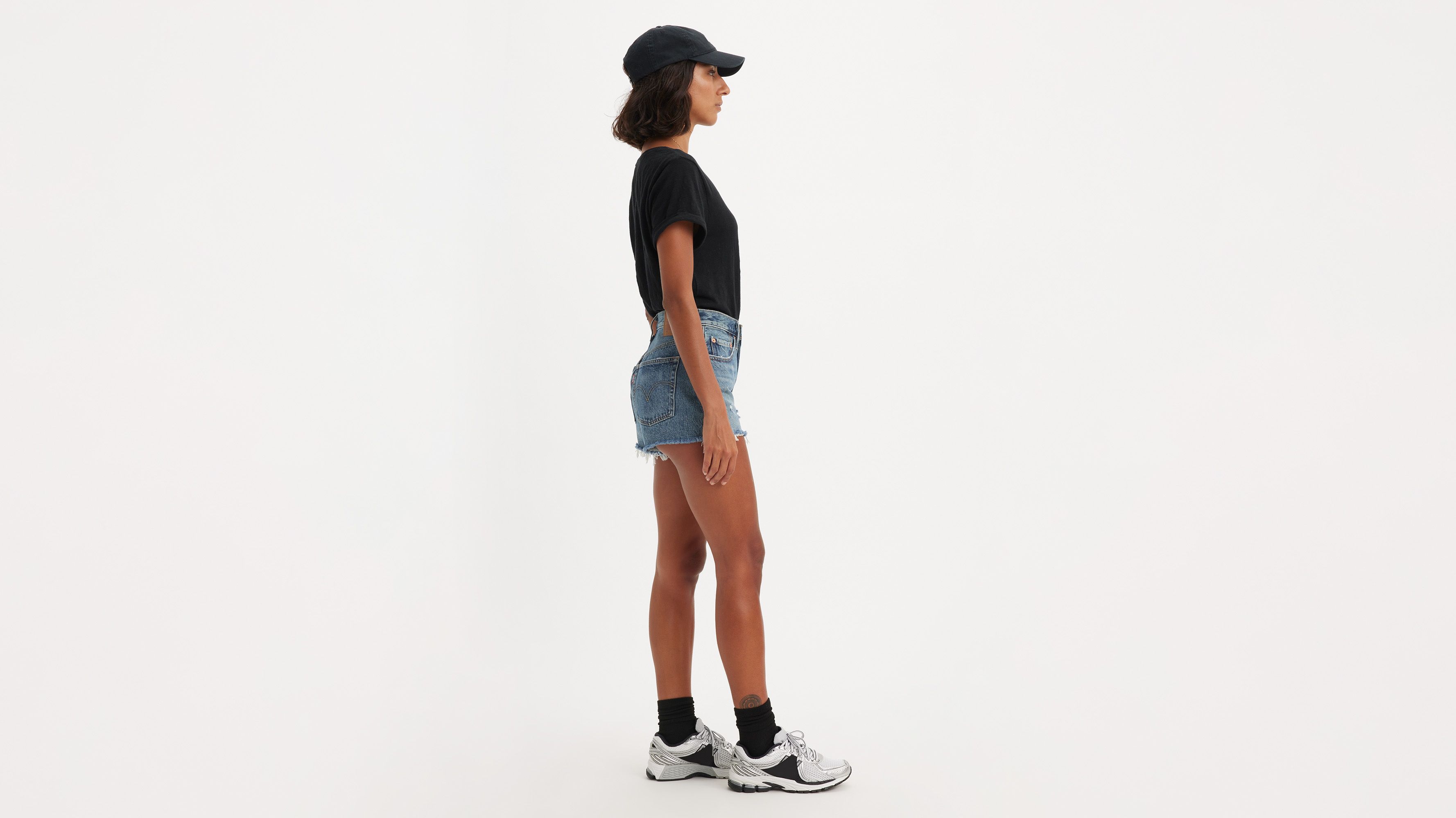 Levi's 501 Original Fit High Rise Women's Shorts 30 In The Future Is Now