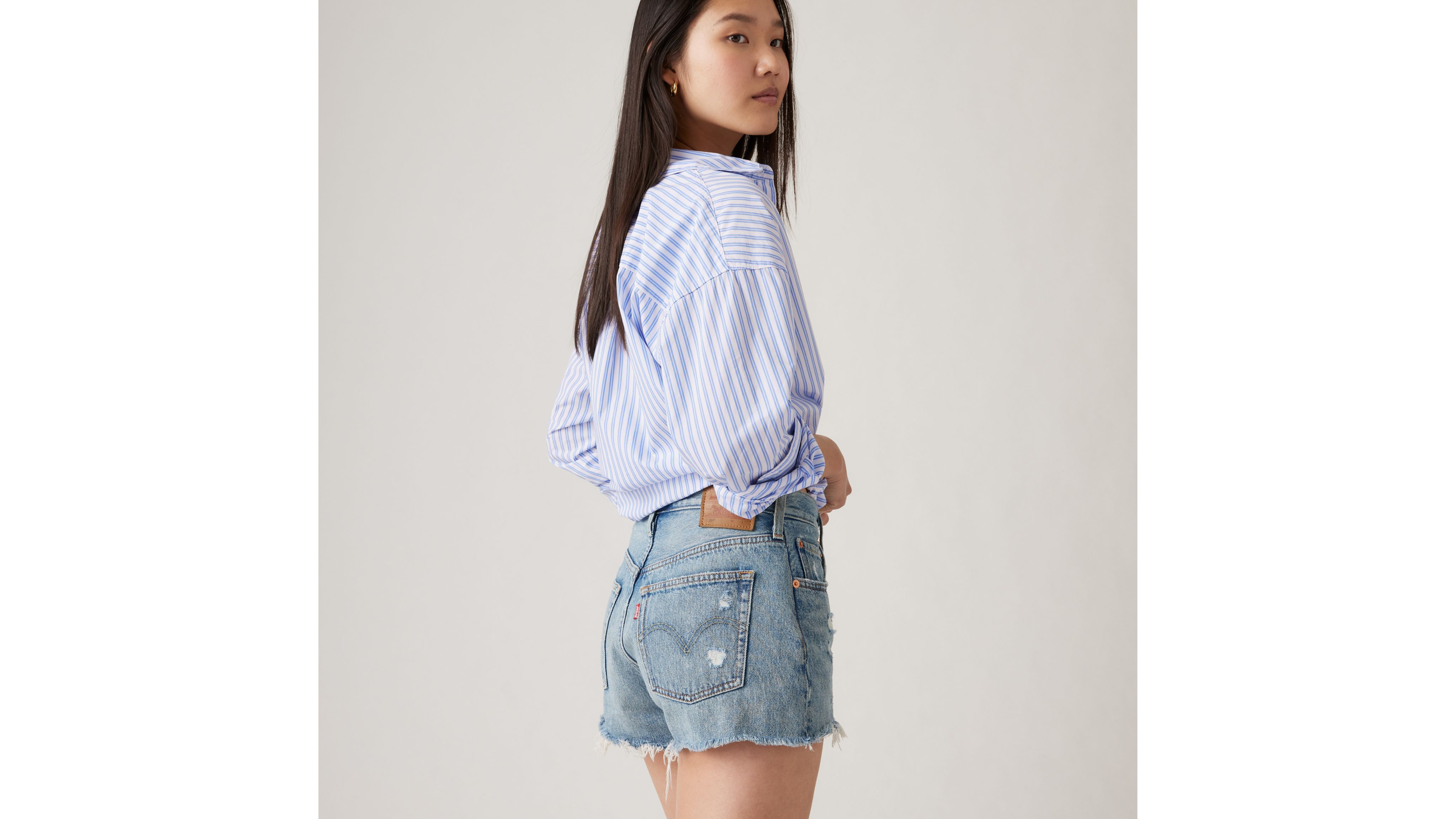 Shop Levi's 501 Original Shorts In Vague Finish