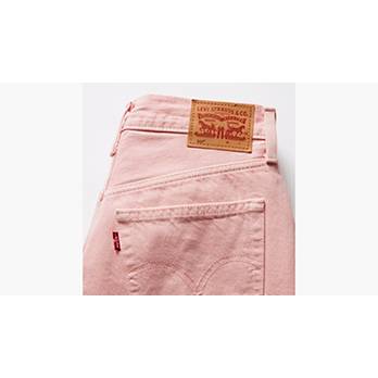 501® Original jeansshorts med hög midja 5
