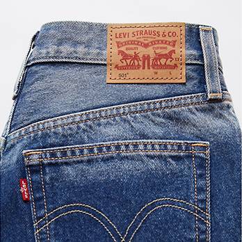 501® Original jeansshorts med hög midja 5