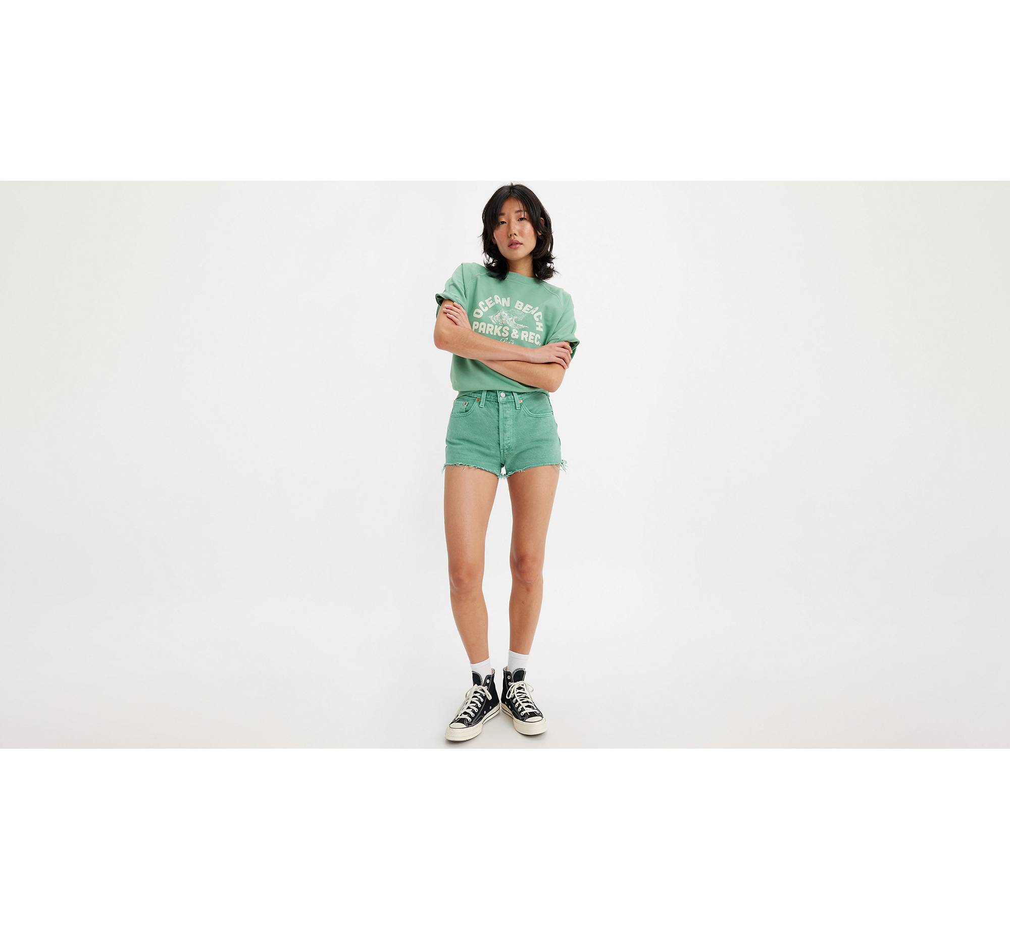 501® Original Fit High Rise Women's Shorts 1