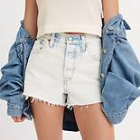 Short jean 501® Original taille haute 2