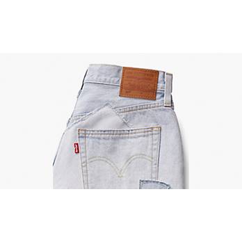 Shorts jeans de tiro alto 501® Original 7