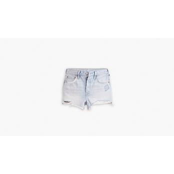 Shorts jeans de tiro alto 501® Original 6