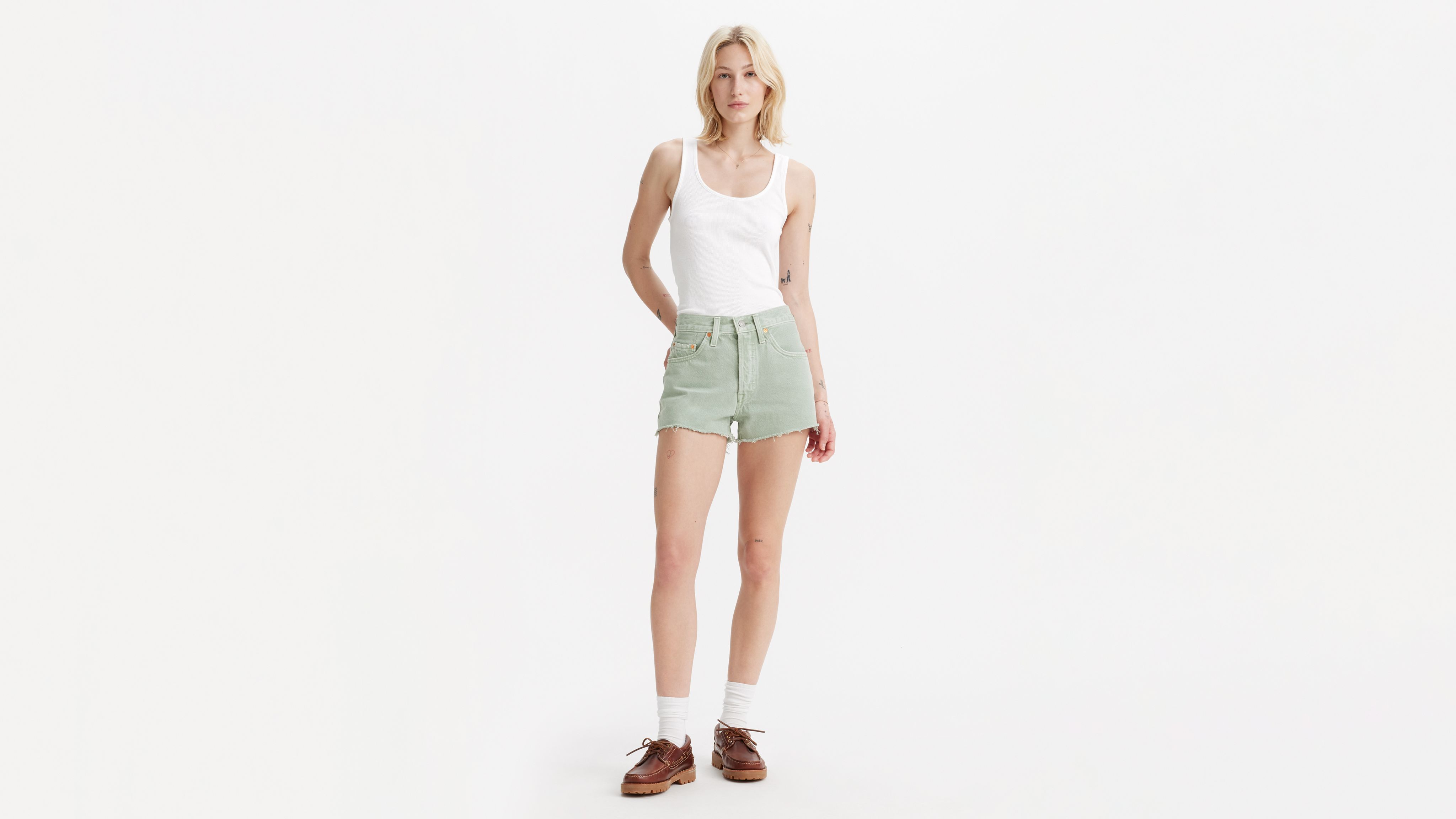 501® Original Fit High Rise Women's Shorts 5