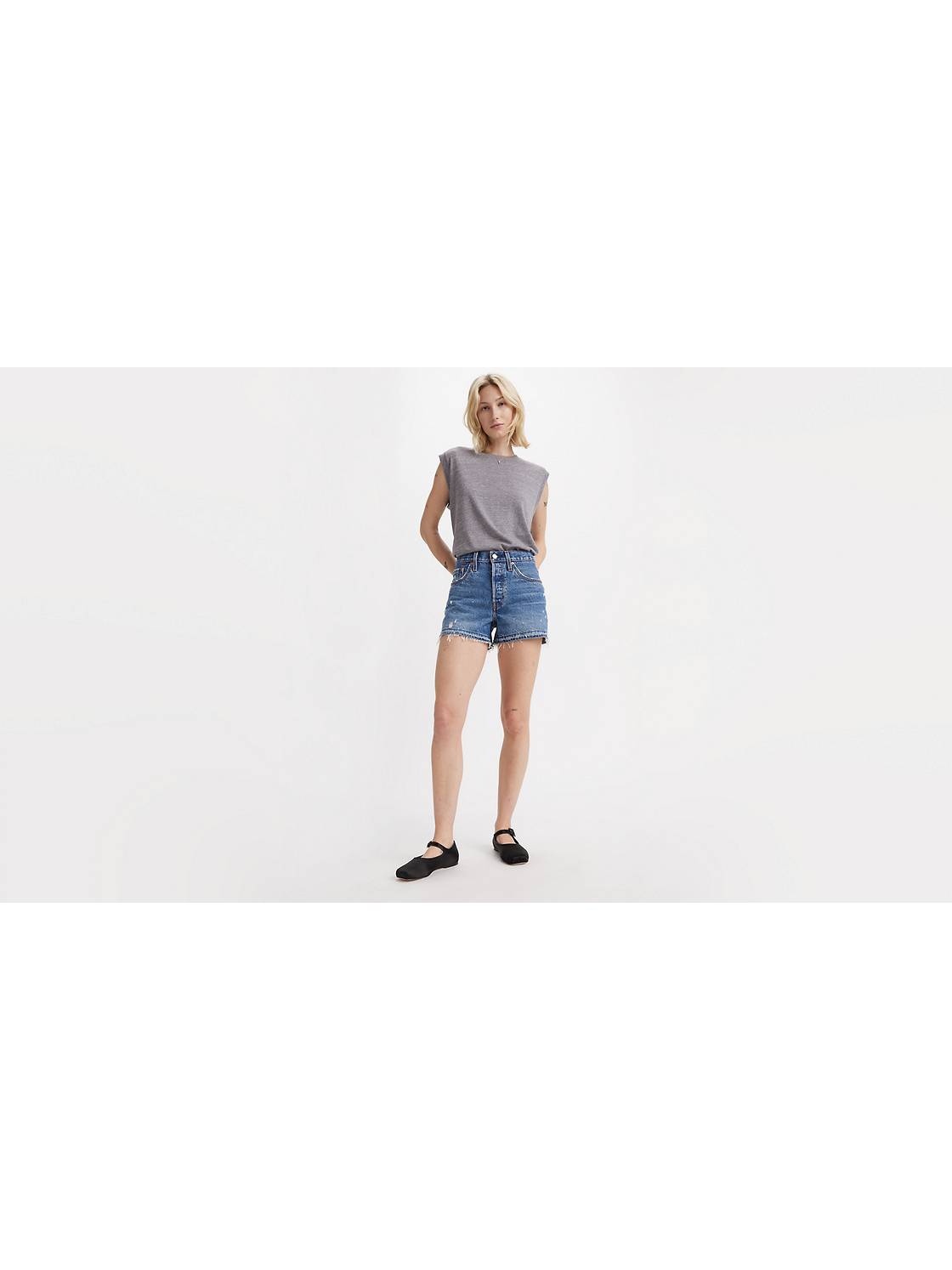 501® Original High-Rise Jean Shorts 1