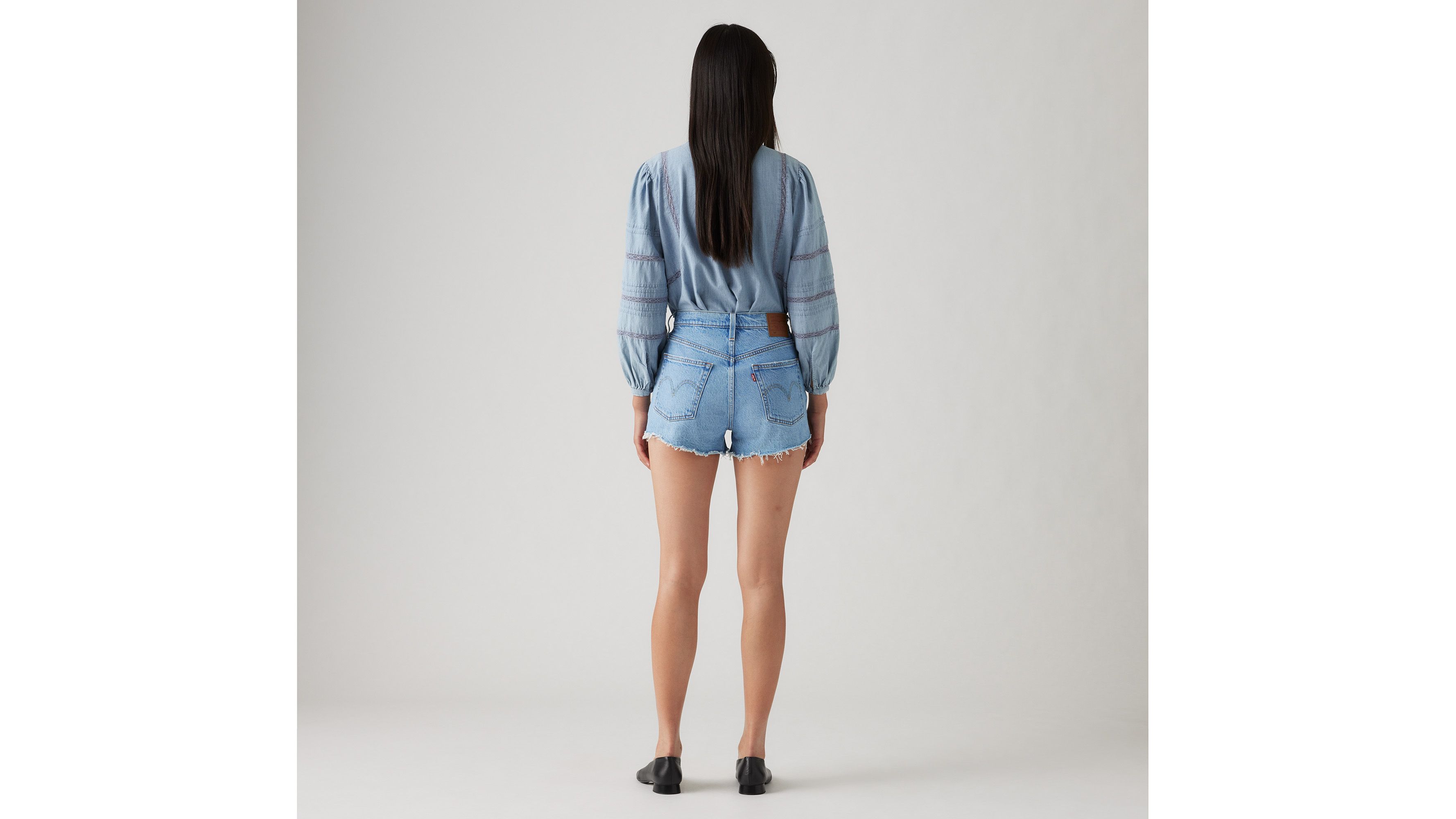 Levi's 501 Original Fit High Rise Women's Shorts 28 In No Referee Short