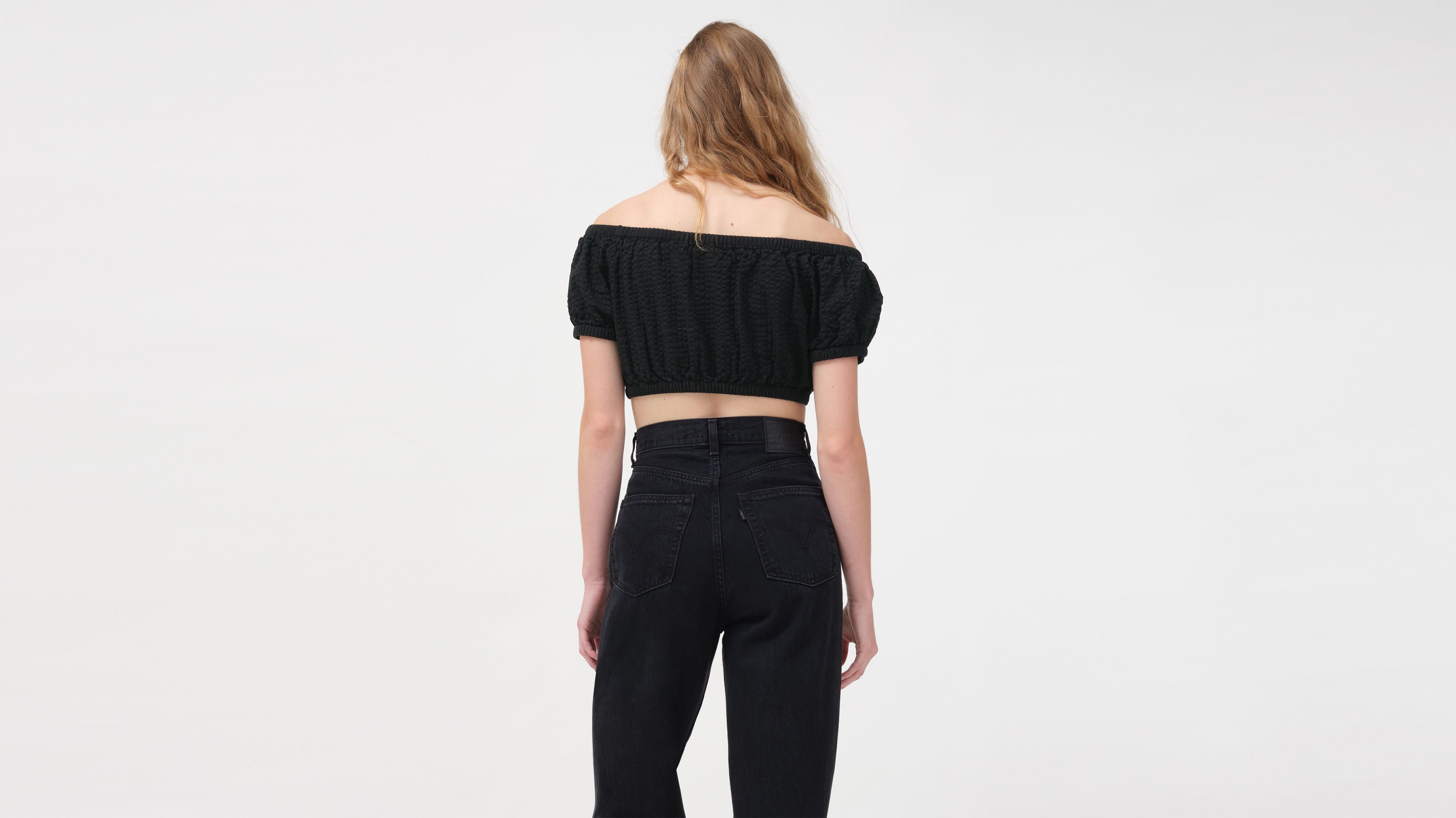 Off the Shoulder Crop Top 2