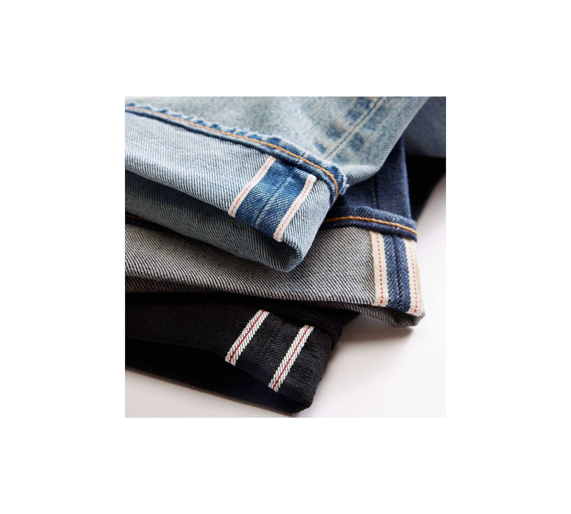 502™ Taper Fit Selvedge Men's Jeans - Dark Wash