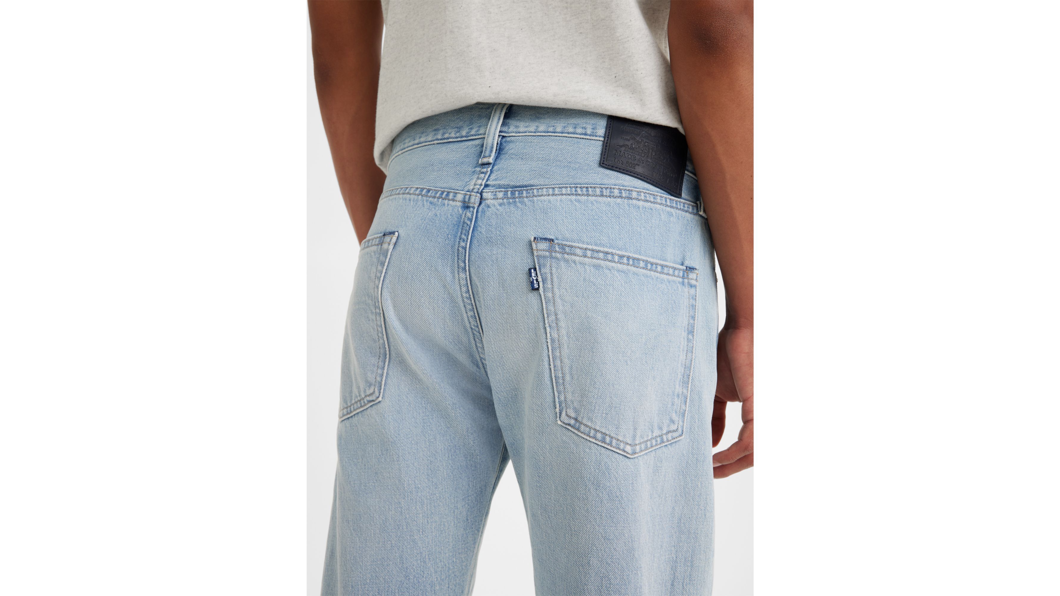 502™ Taper Fit Selvedge Men's Jeans - Light Wash | Levi's® US