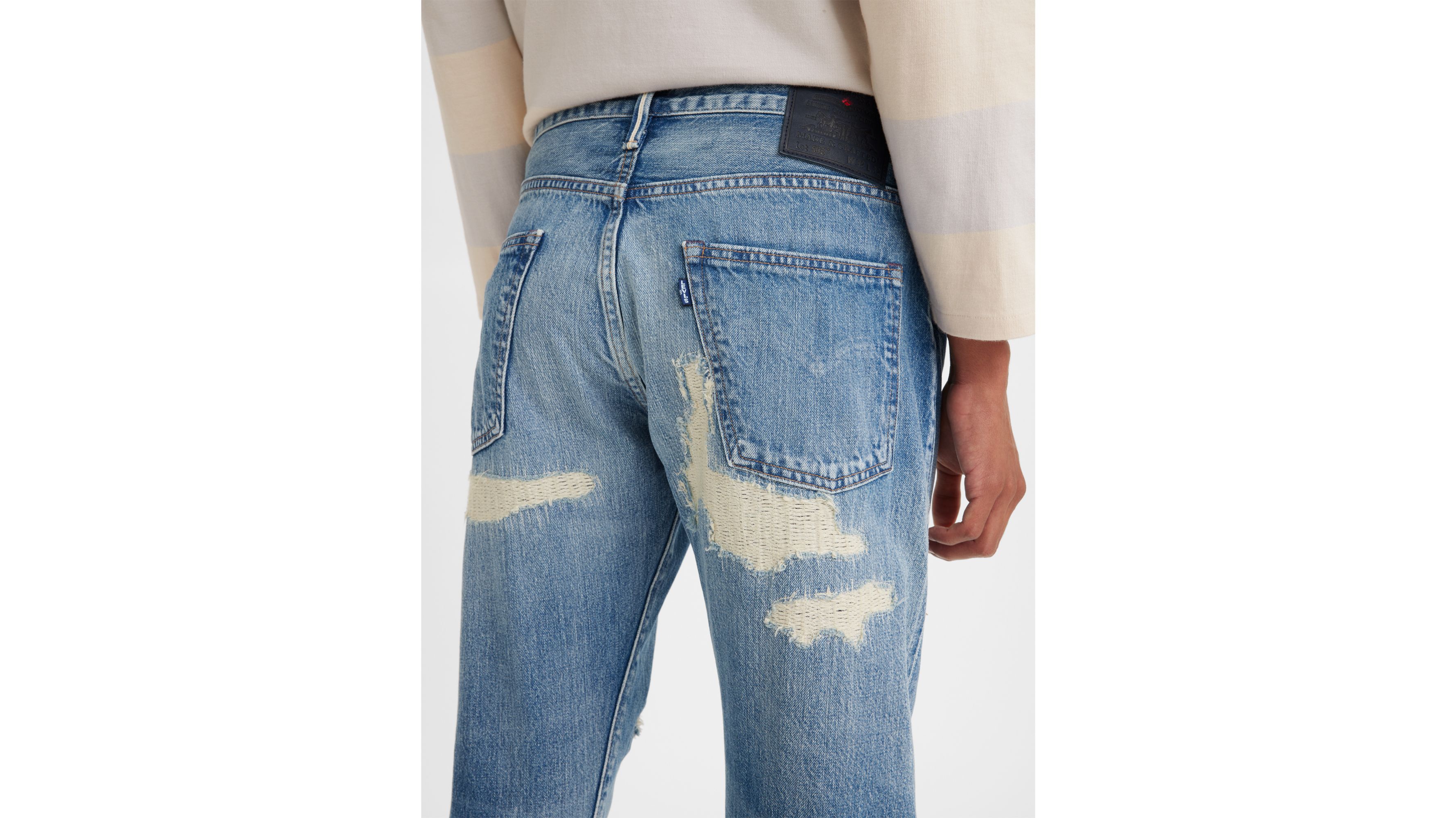 Levis 502 made and hot sale crafted