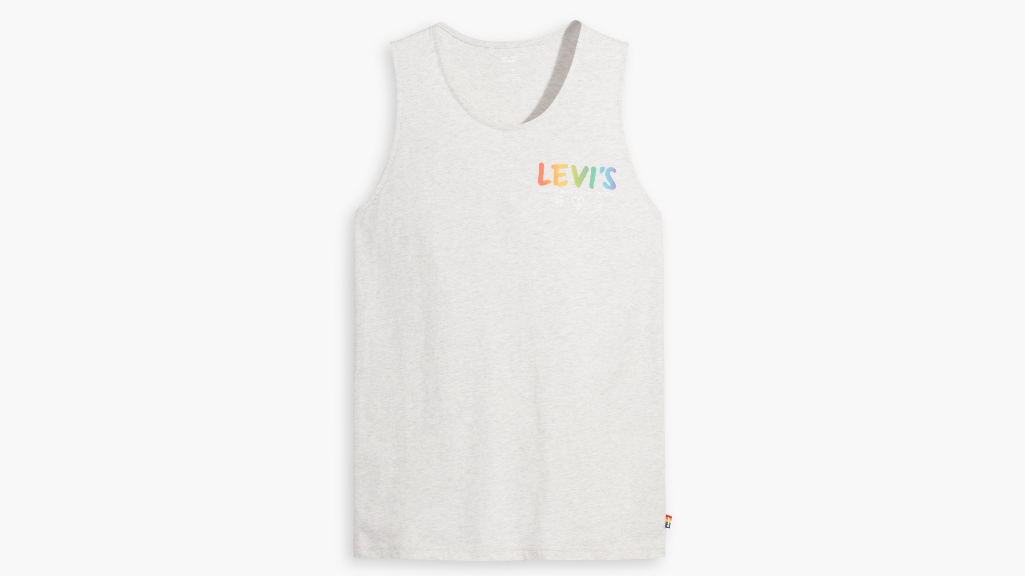 Levi's® Pride Relaxed Graphic Tank - Grey | Levi's® US