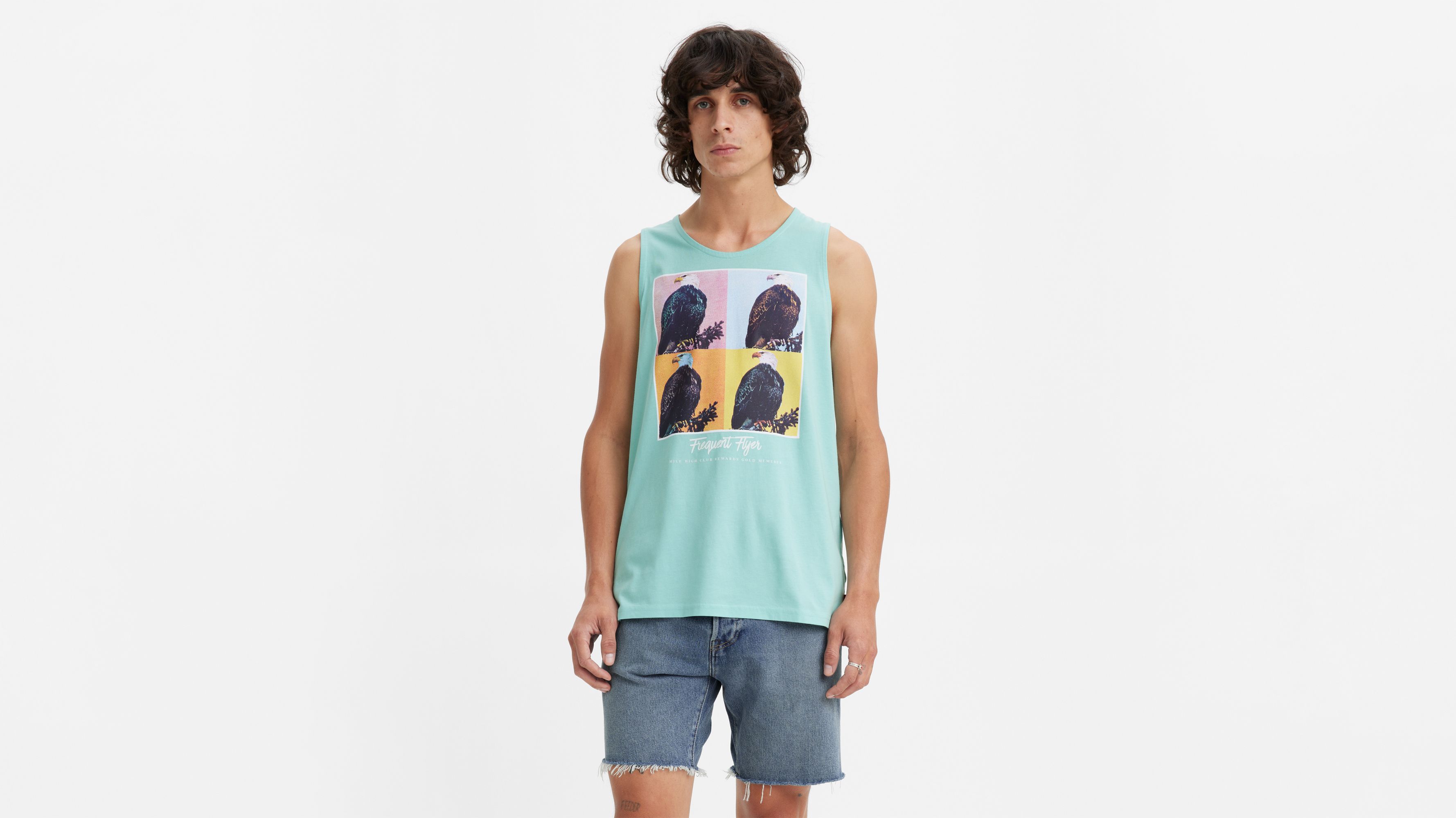 Relaxed Fit Graphic Tank Top 1