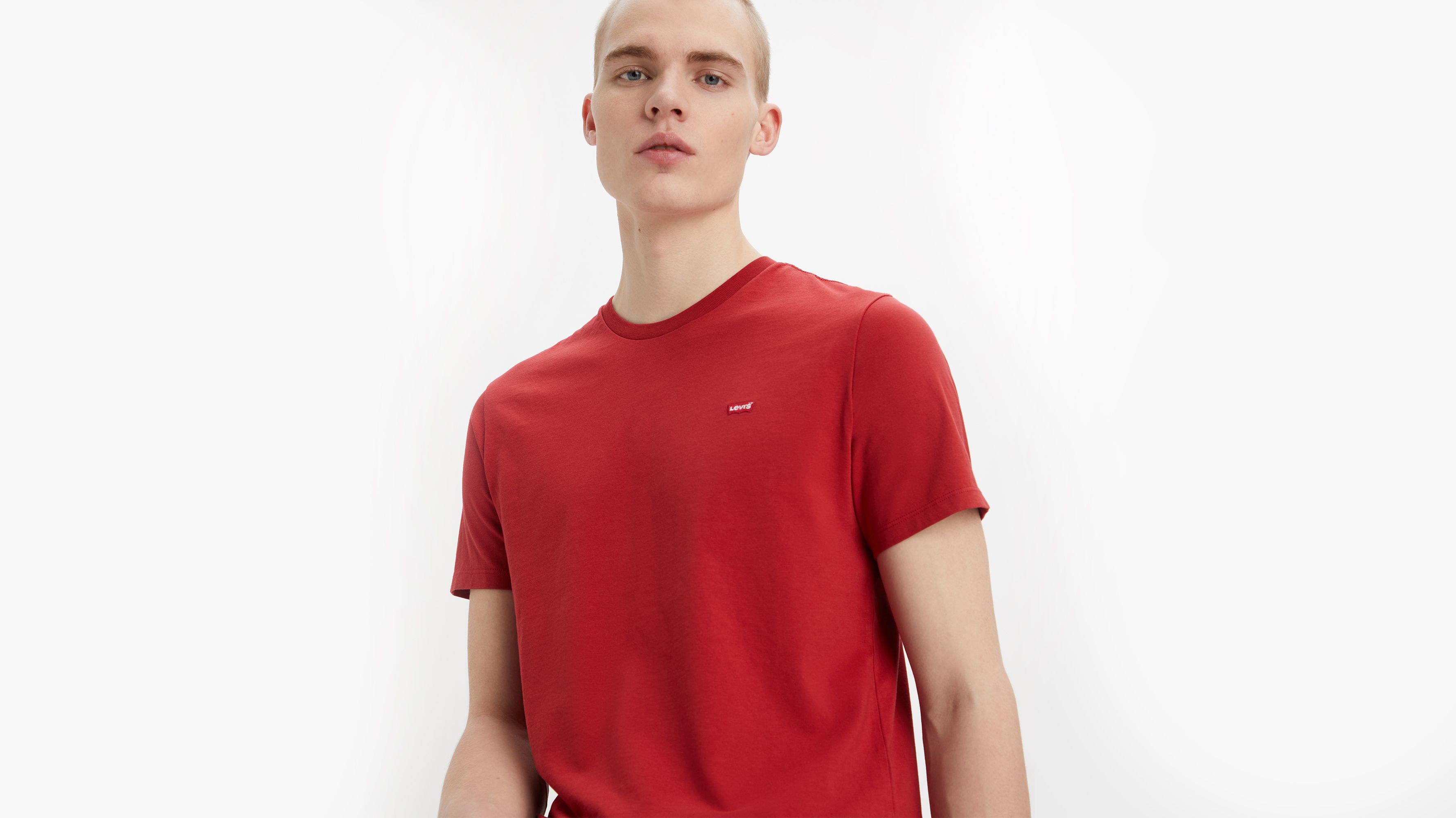 T shirt levis noir cheap et rouge