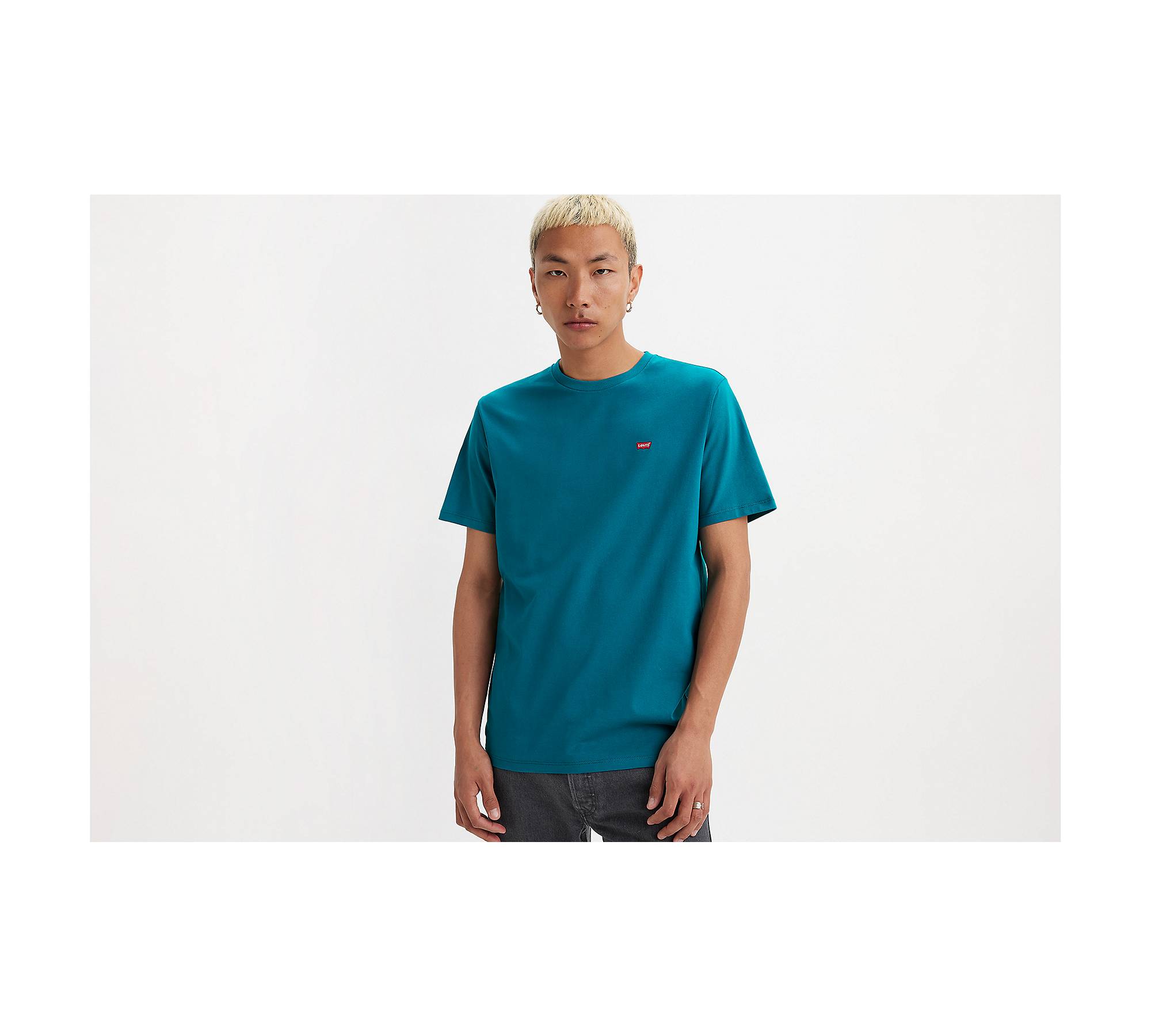 T-shirt Bleu Levi's - Homme