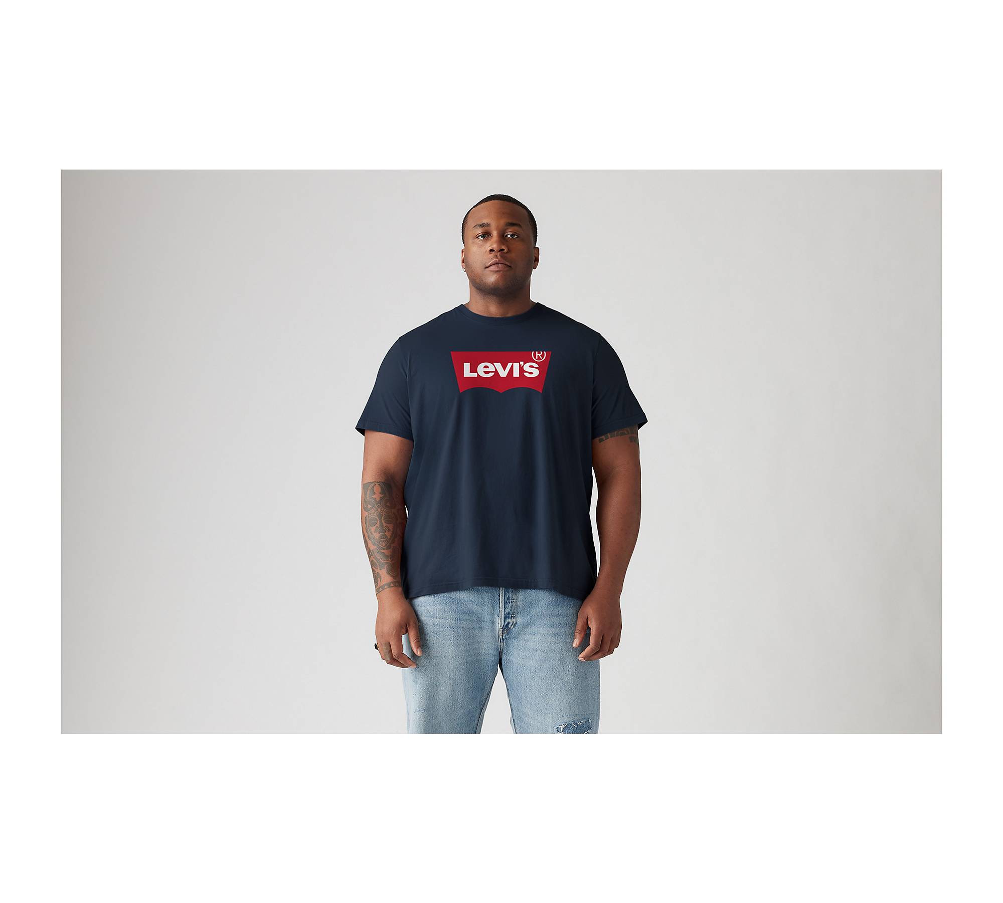 Levi's Men's Big & Tall Short Sleeve Logo Graphic T-Shirt