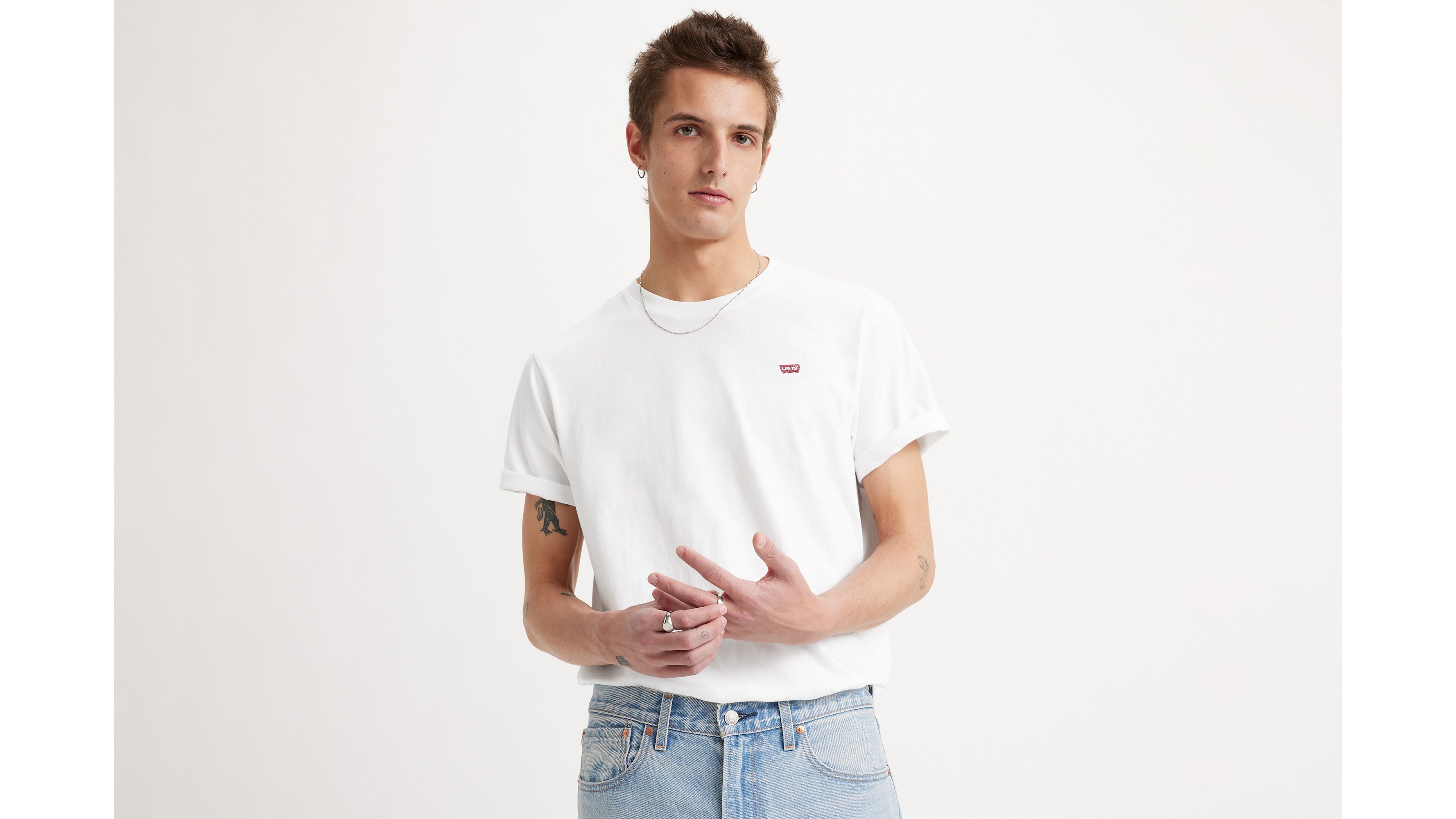 Levi's Ss Classic Hm Tee In White