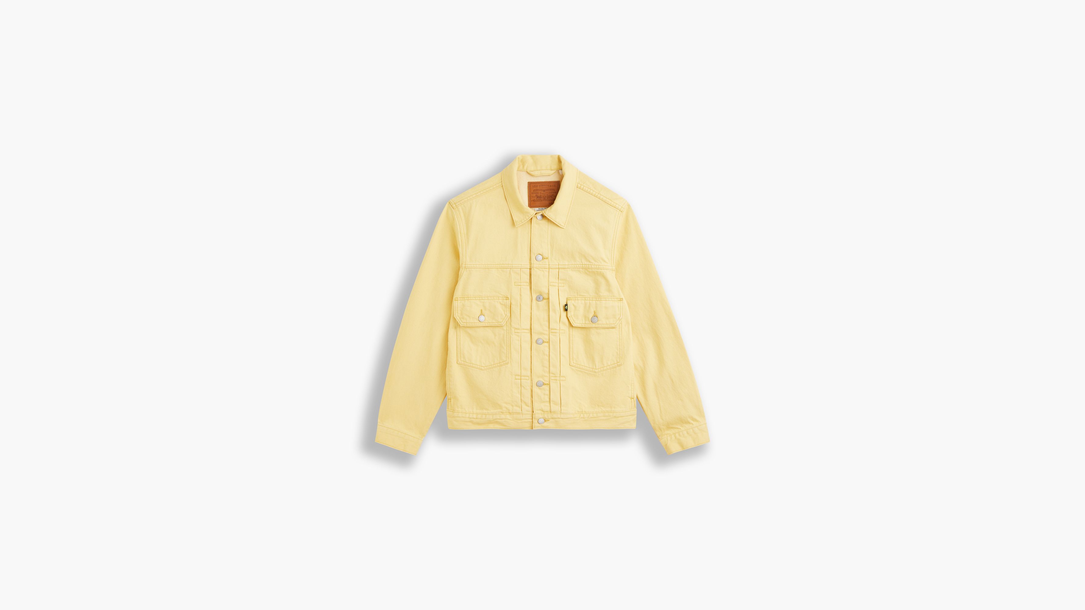 Contemporary Type Ii Trucker Jacket - Yellow | Levi's® LU