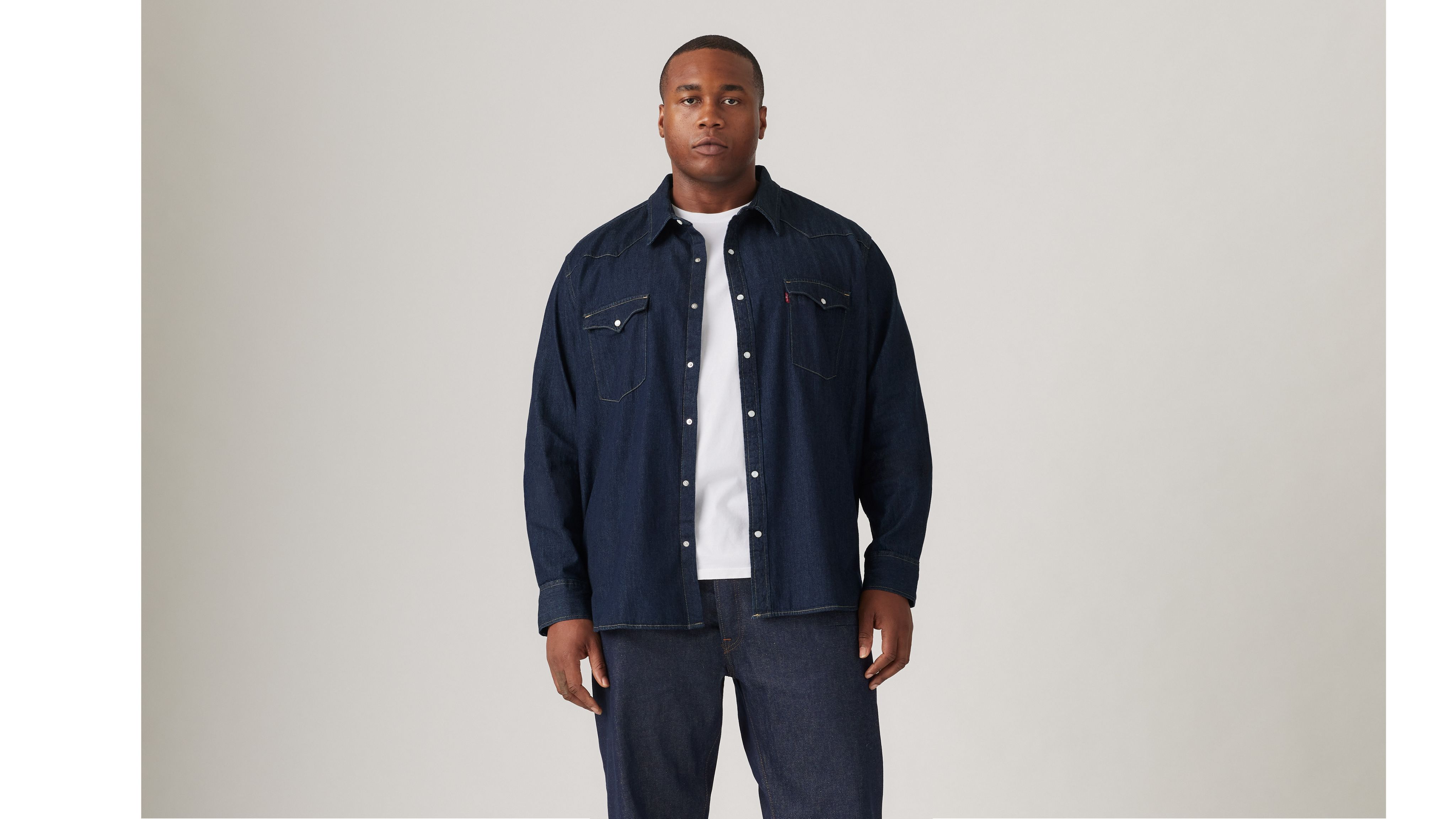 Classic Western Shirt (big) - Dark Wash | Levi's® US