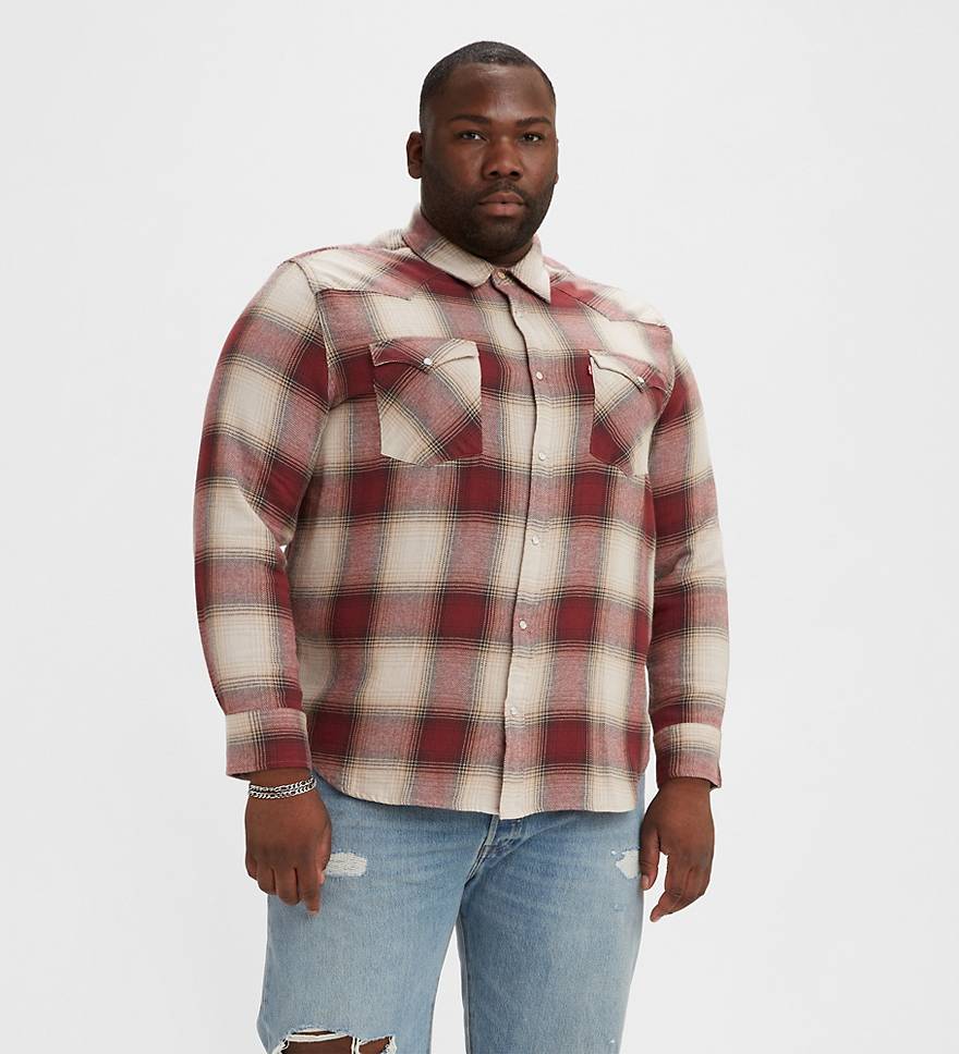 Classic Western Flannel Shirt (Big) 1