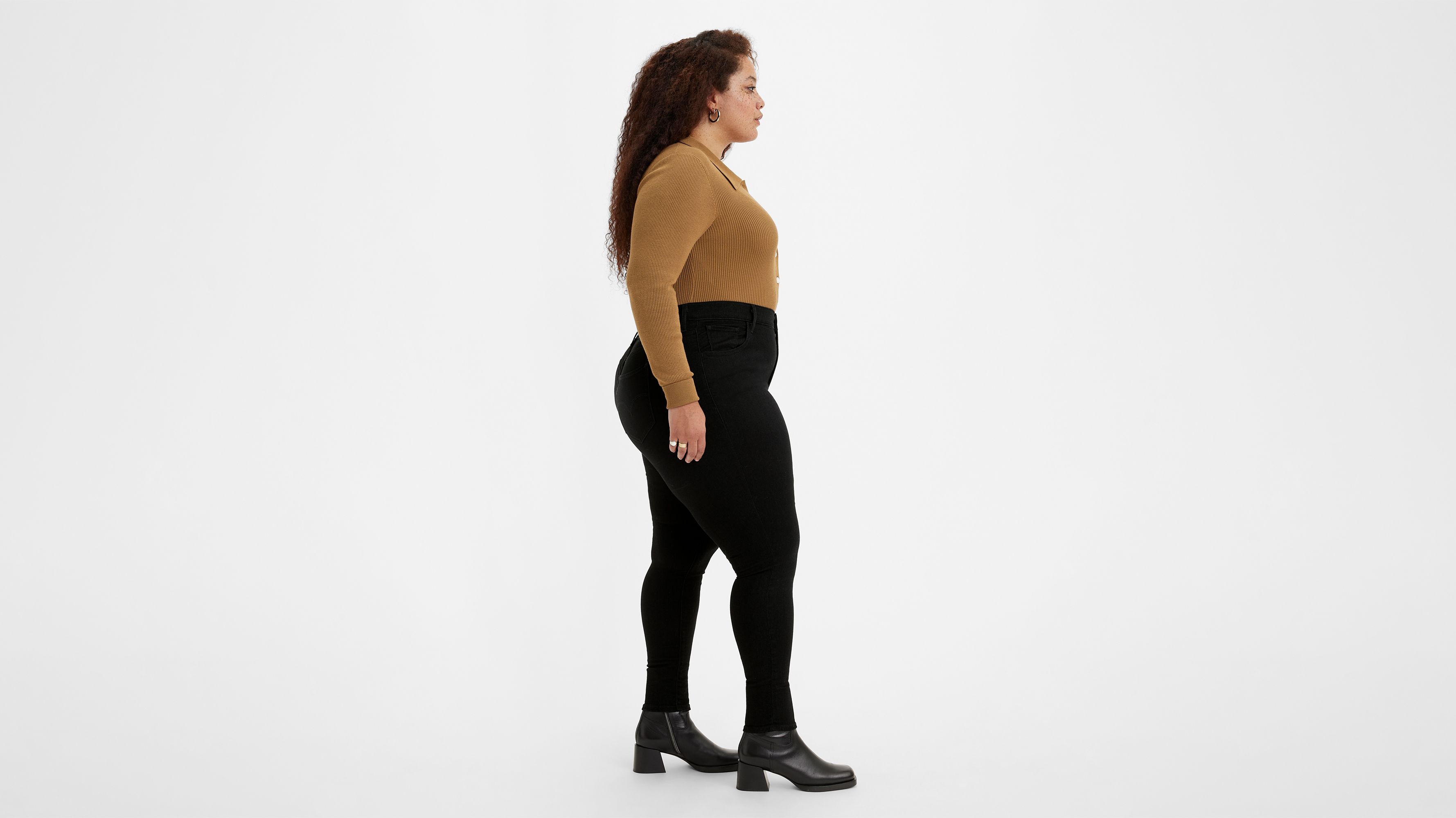 720™ High Rise Super Skinny Jeans (Plus) 3