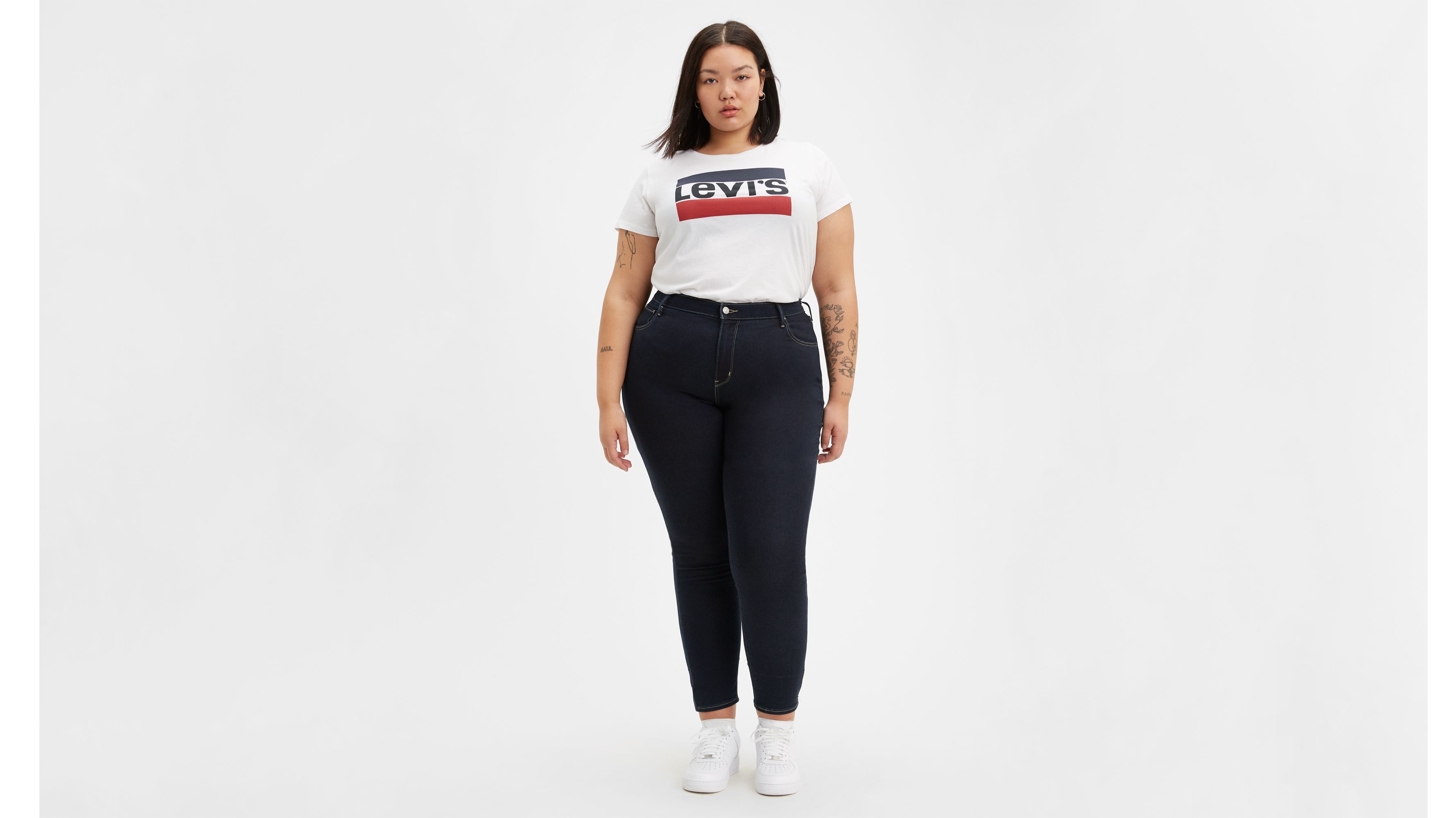 720 High Rise Super Skinny Women's Jeans (plus Size) - Dark Wash | Levi's®  US