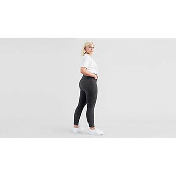 720 High Rise Super Skinny Women's Jeans (plus Size) - Black