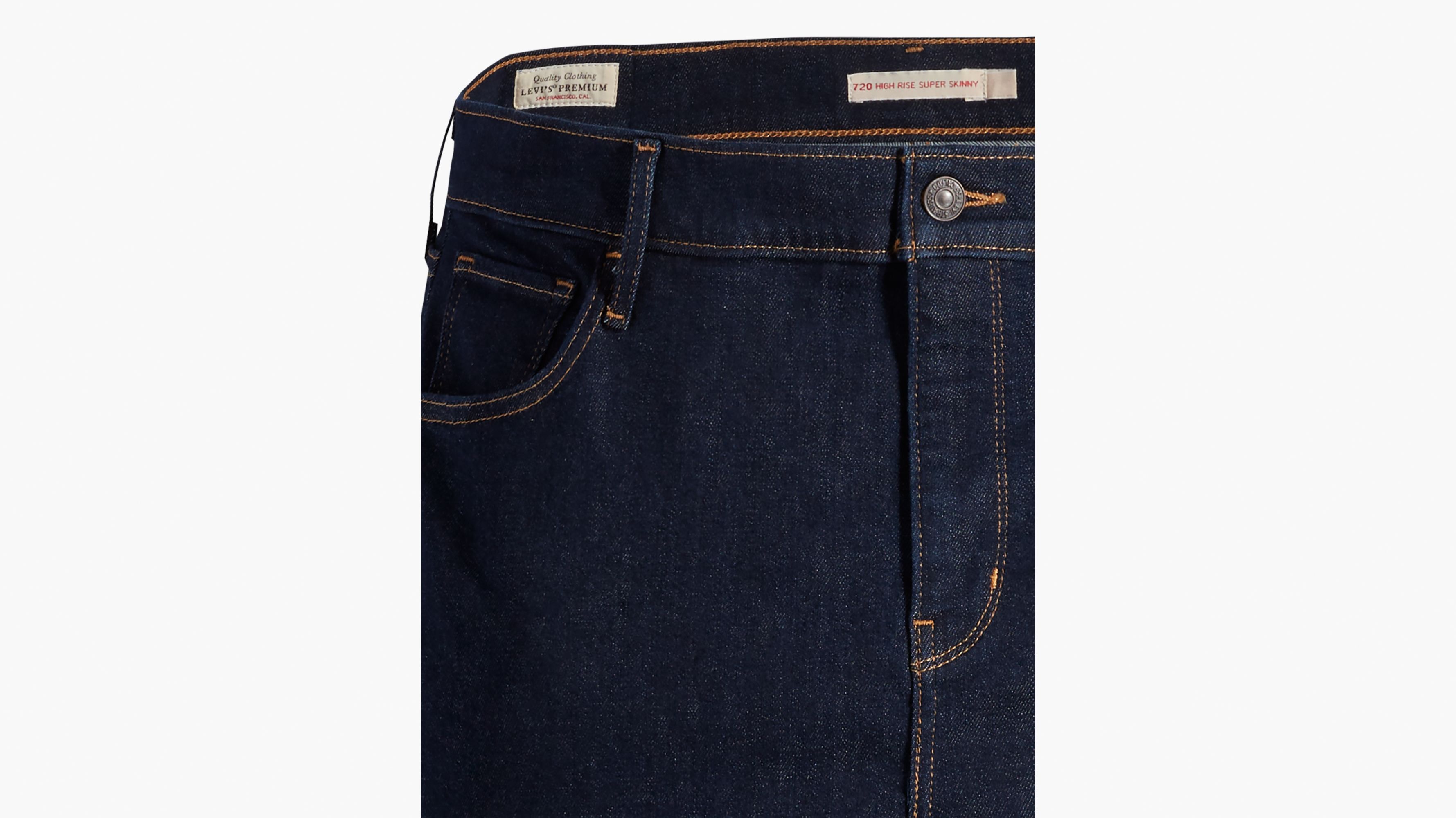 720™ High Rise Super Skinny Jeans (Plus) 8