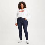 720™ High Rise Super Skinny Jeans (Plus) 1