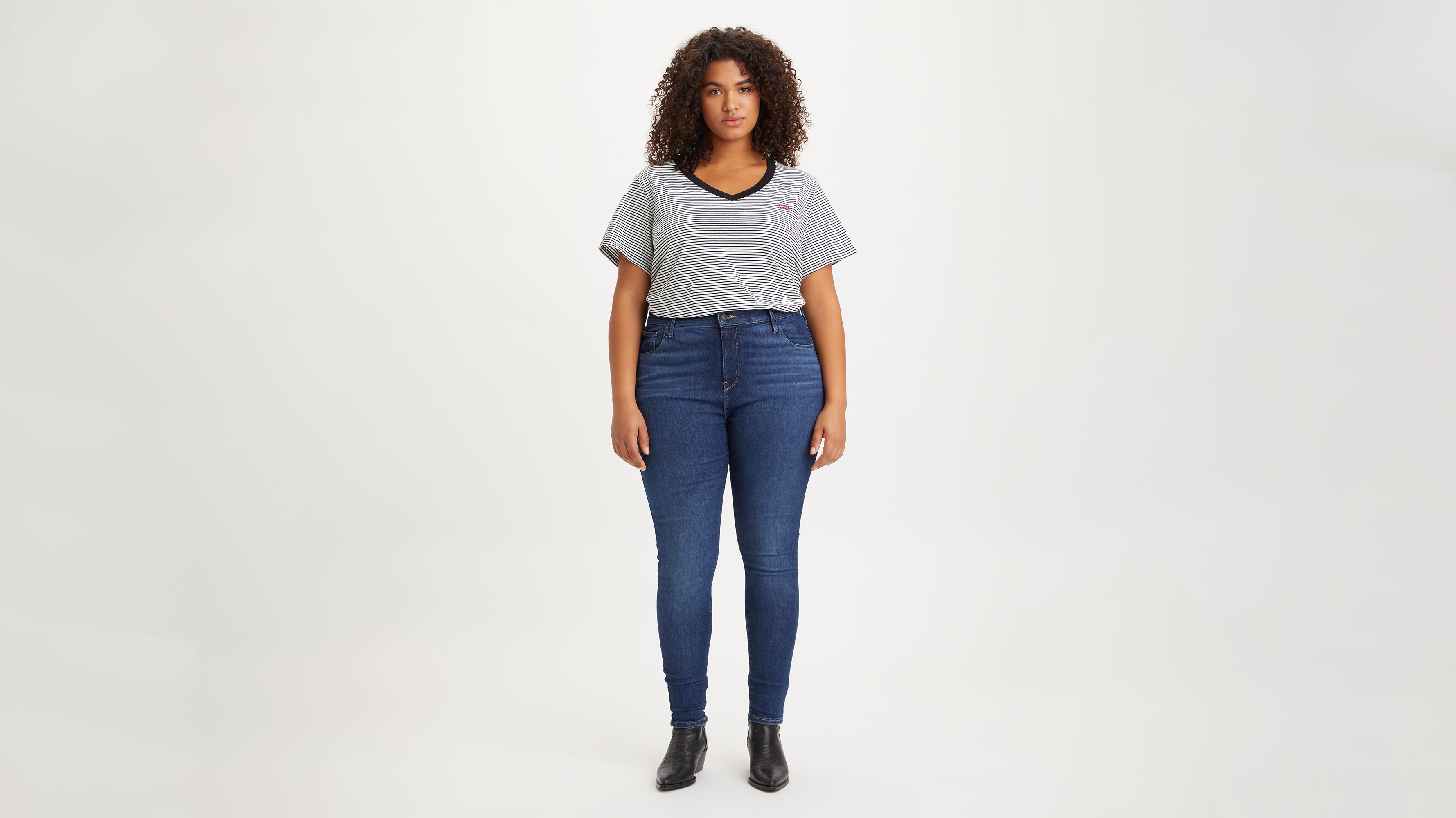Levi's® Plus 720™ HIGH RISE SUPER SKINNY - Jeans Skinny Fit - echo