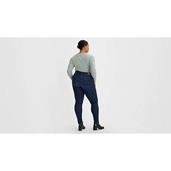 720™ Super Skinny jeans med hög midja (plusstorlek) 3
