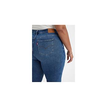 720™ Super Skinny Jeans mit hohem Bund (Plus-Größe) 4