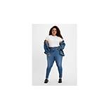 720™ Super Skinny jeans med hög midja (plusstorlek) 1