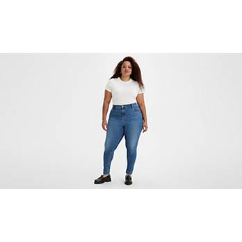 720™ Super Skinny Jeans mit hohem Bund (Plus-Größe) 5