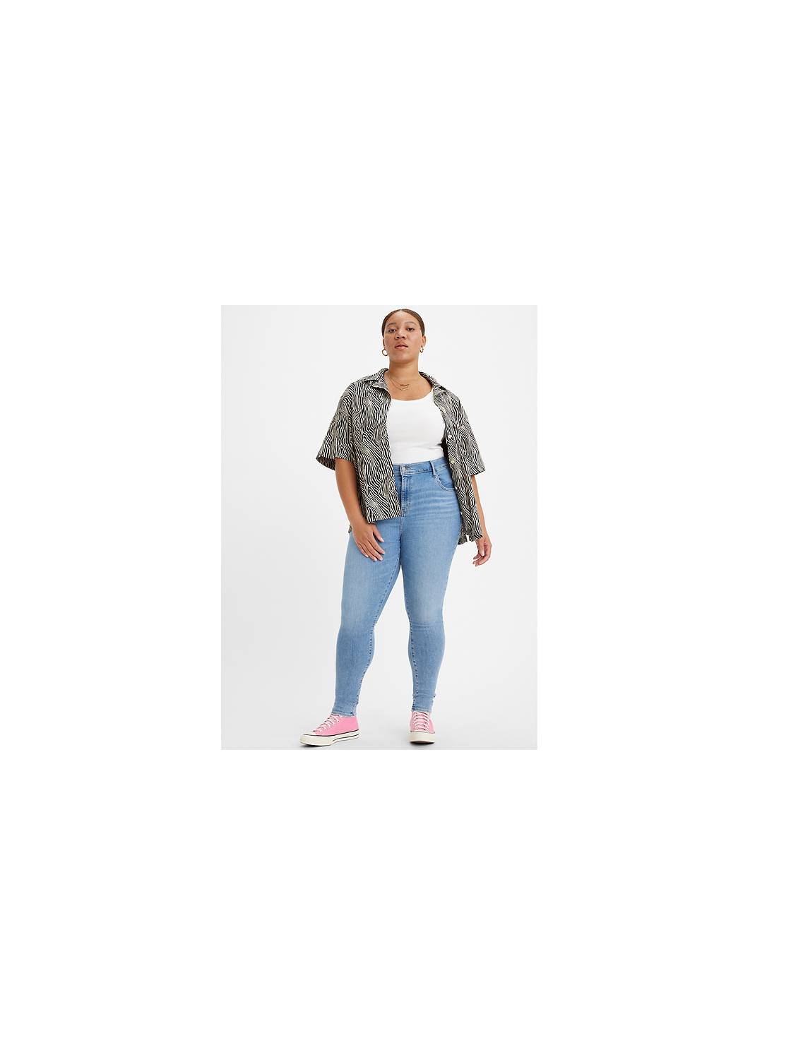 720™ High Rise Super Skinny Jeans (Plus Size) 1