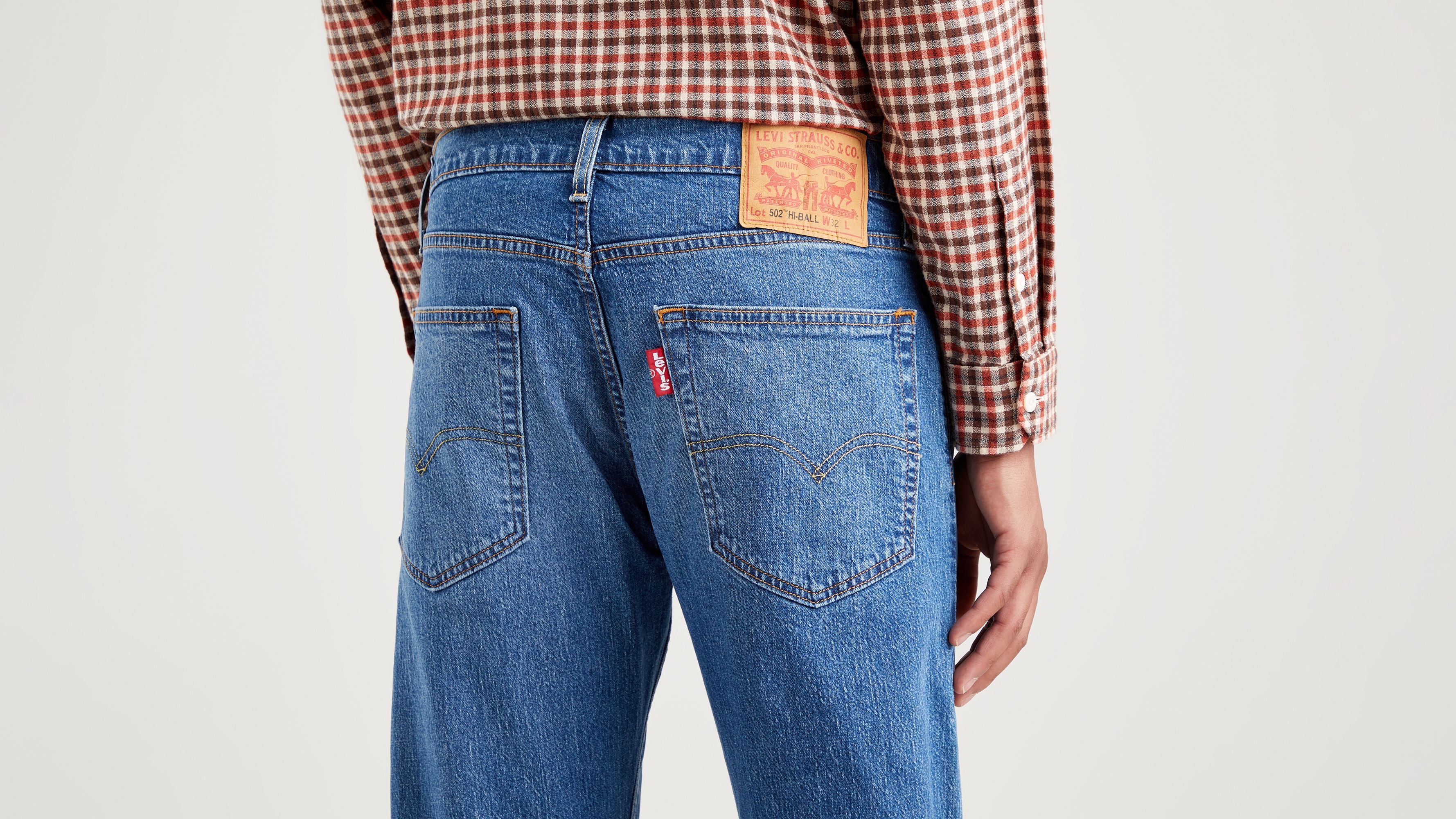 502™ Tapered Hi-ball Jeans - Blue | Levi's® HU