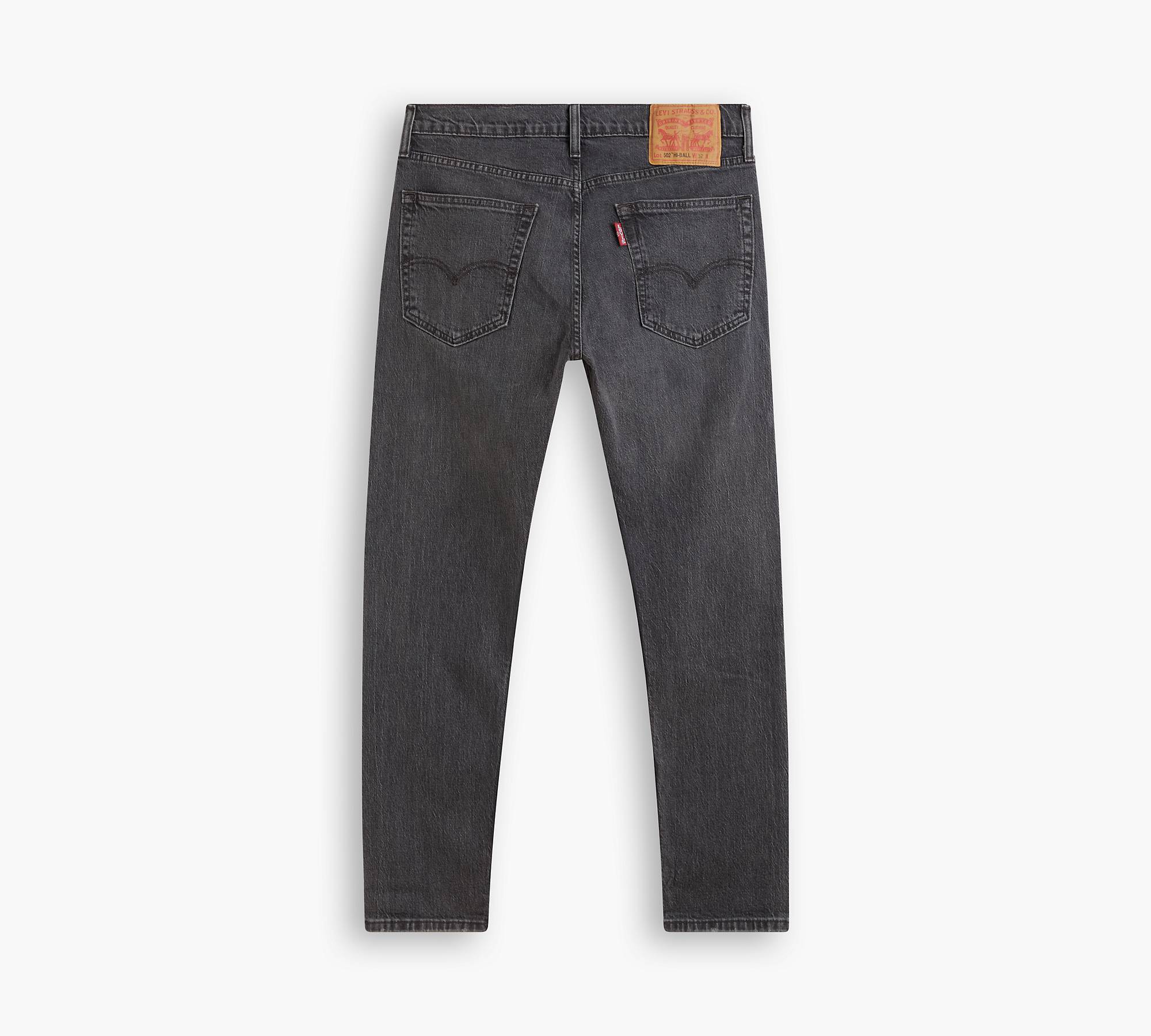 502™ Tapered Hi-ball Jeans - Black | Levi's® DE
